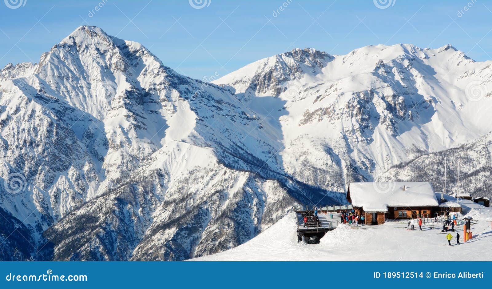 ski holidays on the slopes of the italian alps