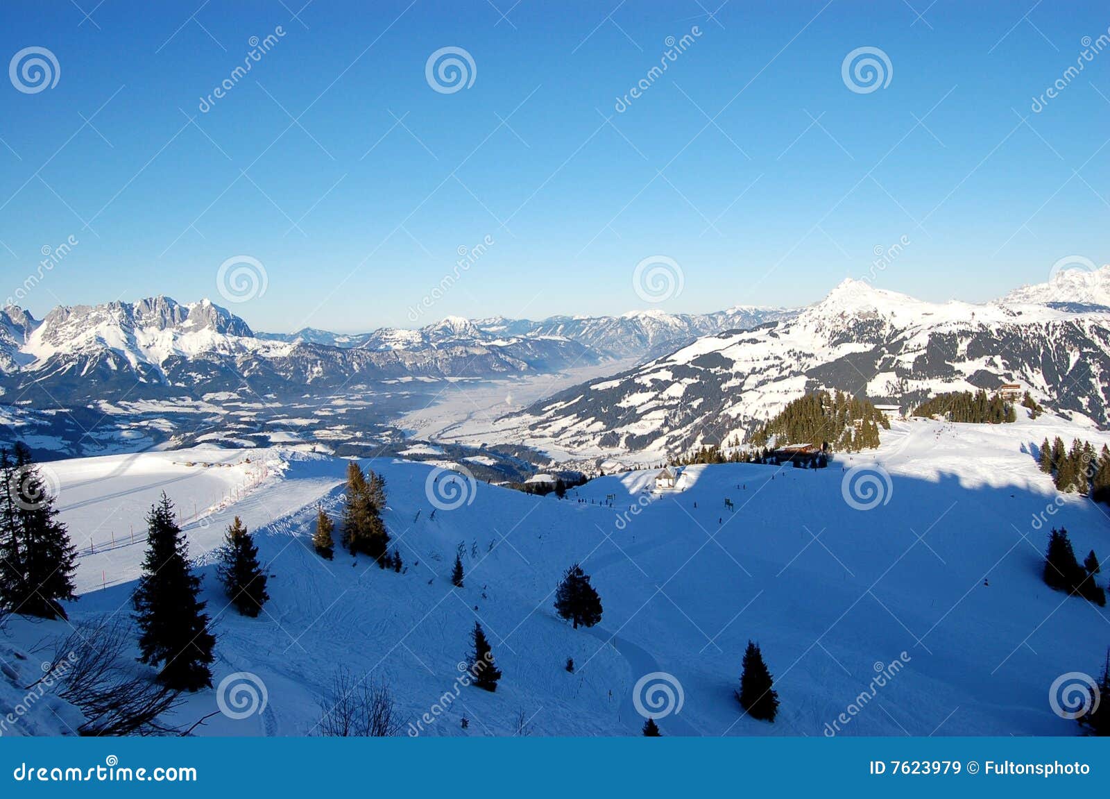 ski slopes in austria