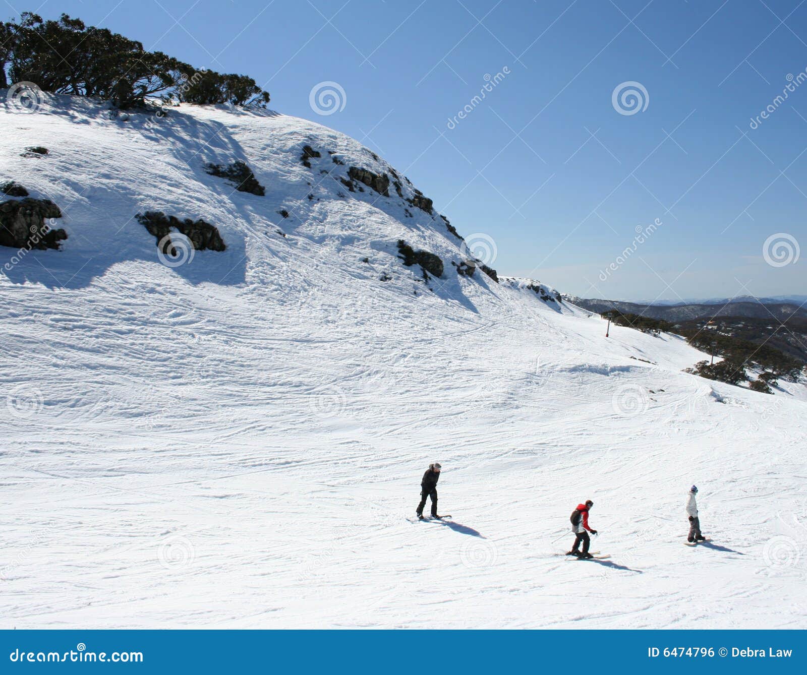 Skiing in Victoria, Australia Stock Photo Image of white, travel 6474796