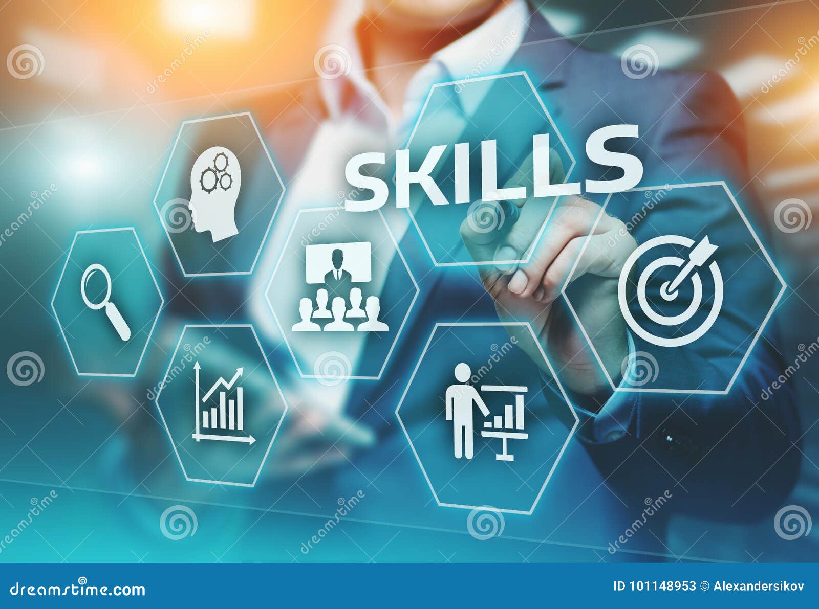 skill knowledge ability business internet technology concept