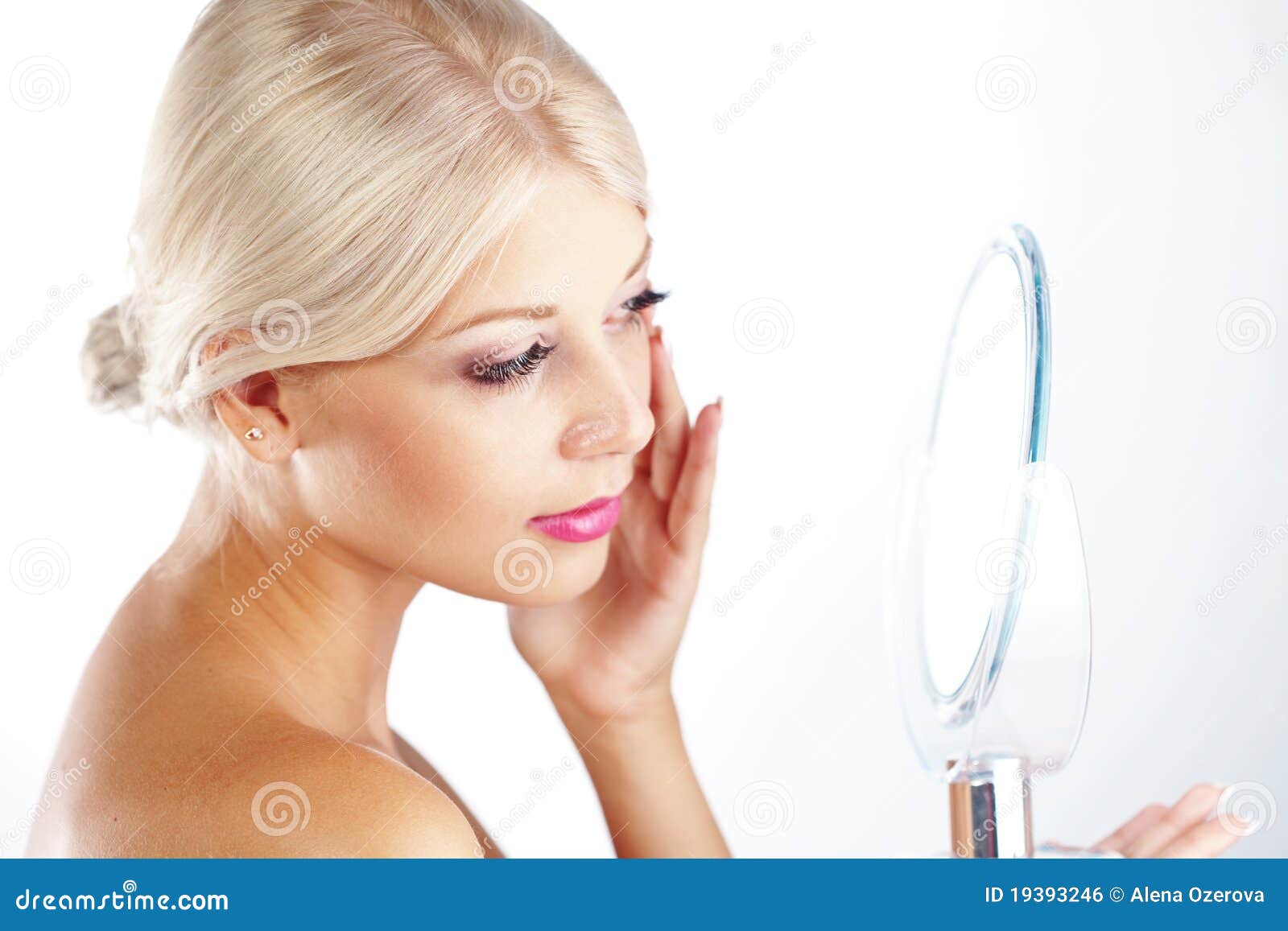 Skin care stock photo. Image of holding, clean, healthy 19393246