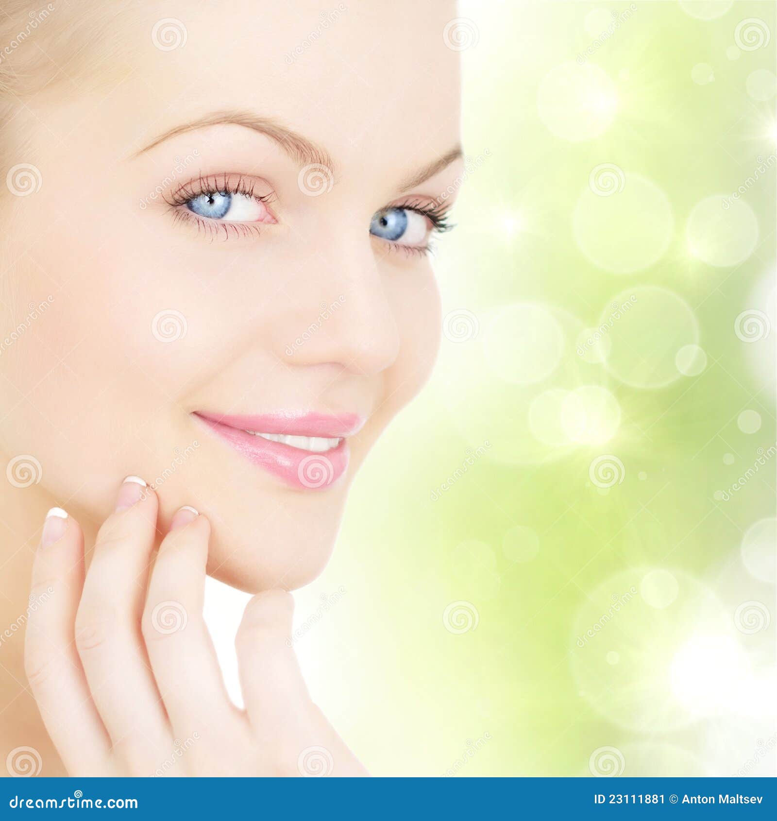 Skin care stock image. Image of beautiful, natural, portrait 23111881