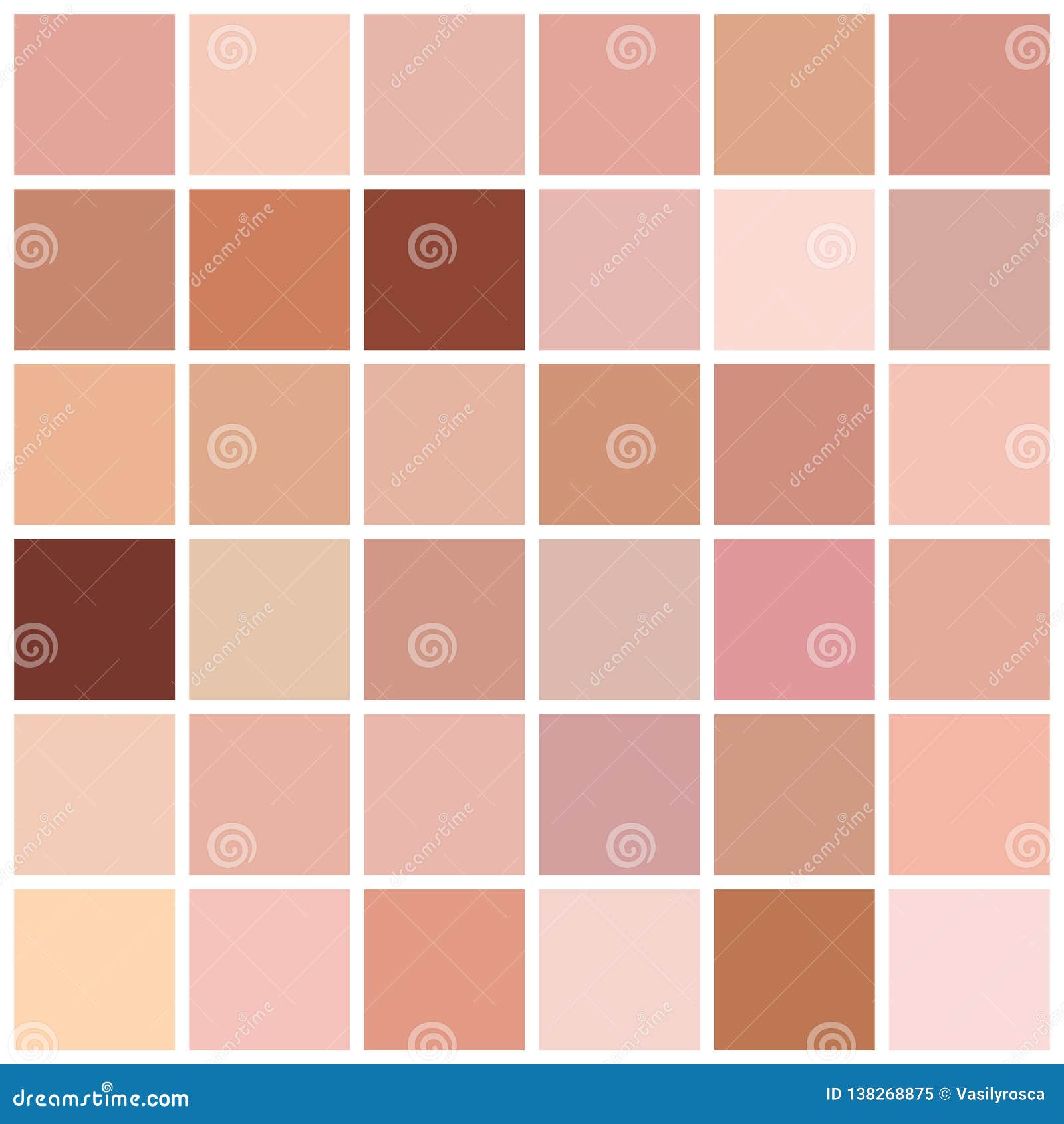 Skin Tone Palette Stock Illustrations – 538 Skin Tone Palette Stock ...