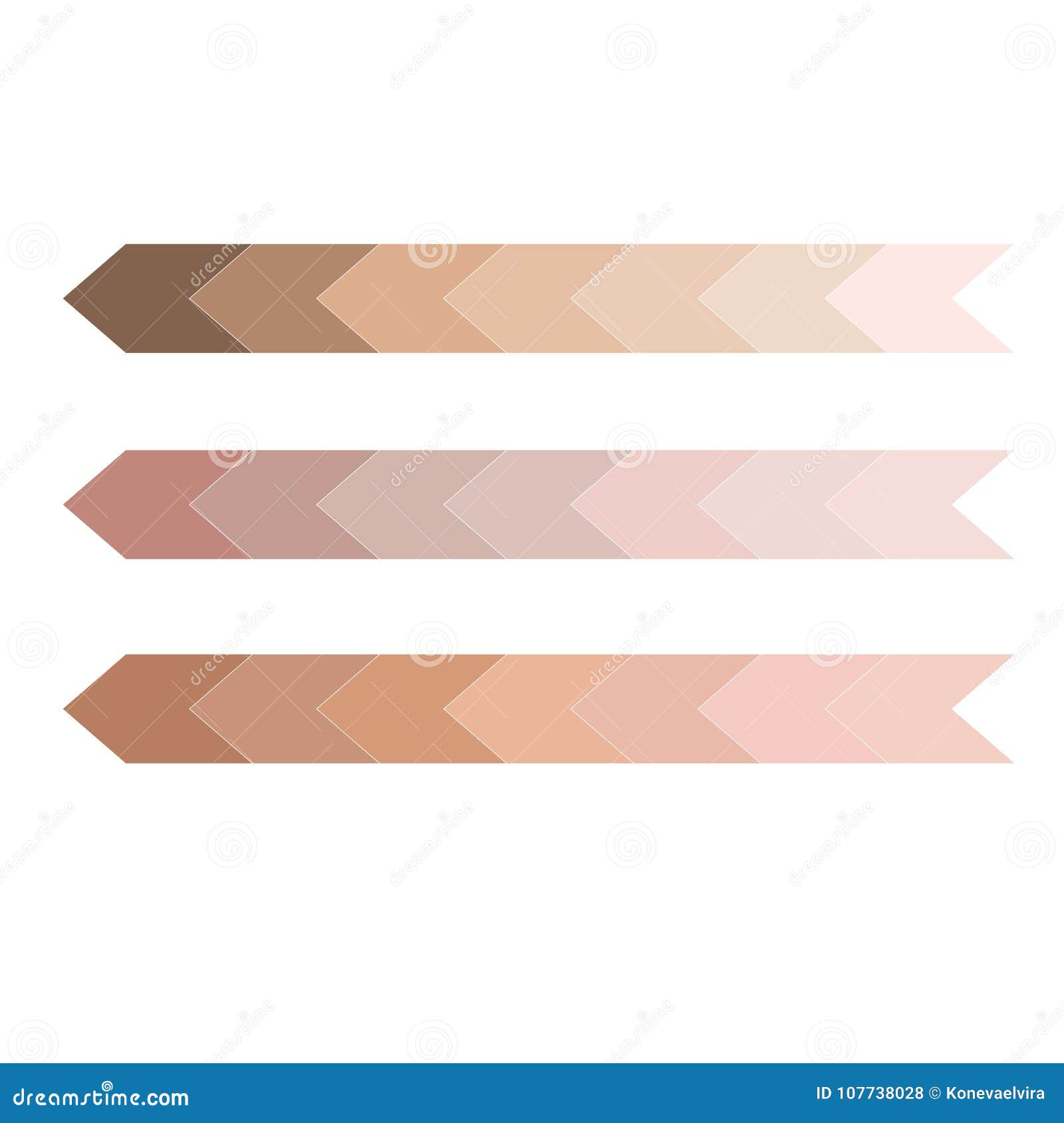 Skin Complexion Color Chart