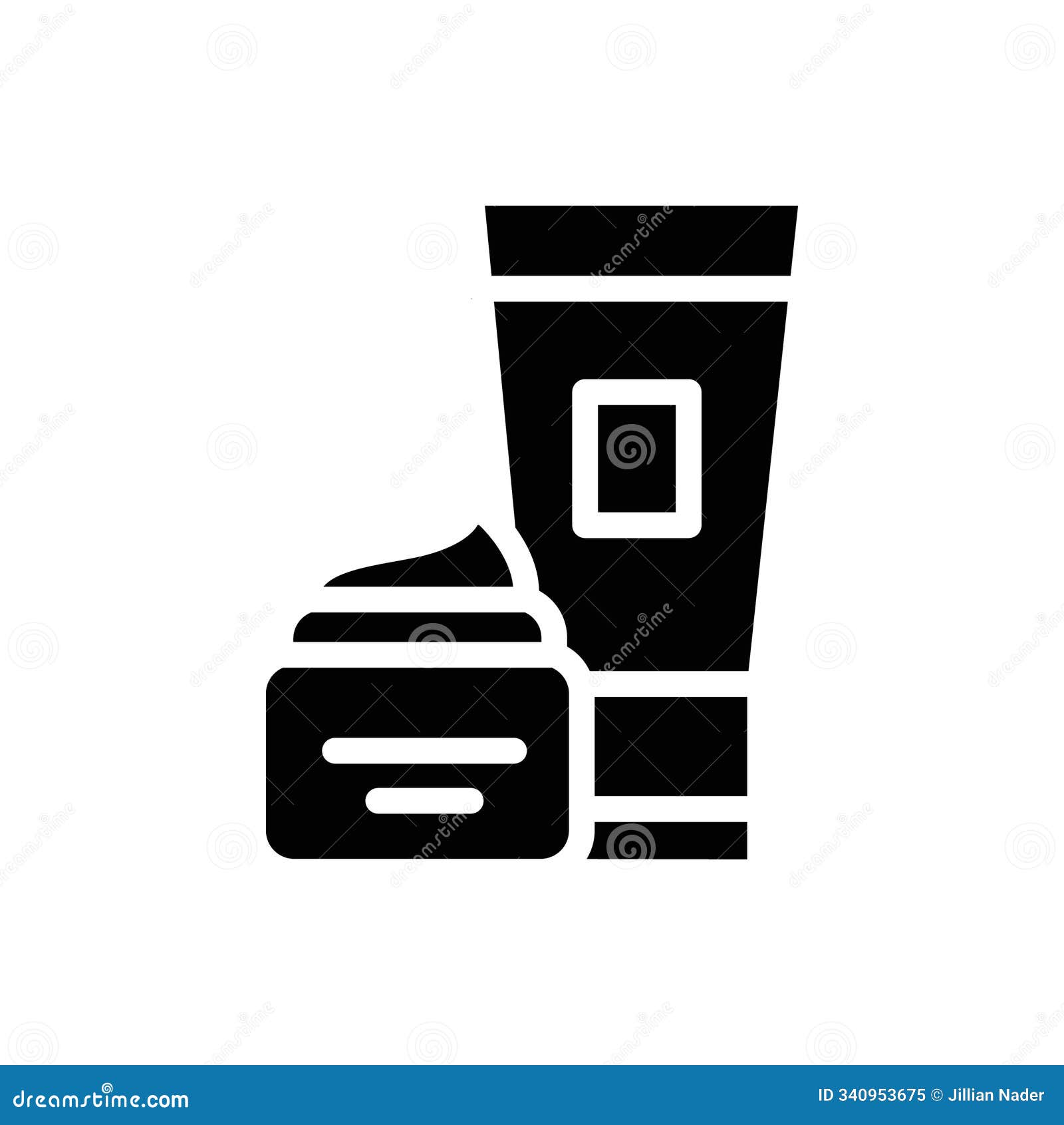 skincare products icon web  in 