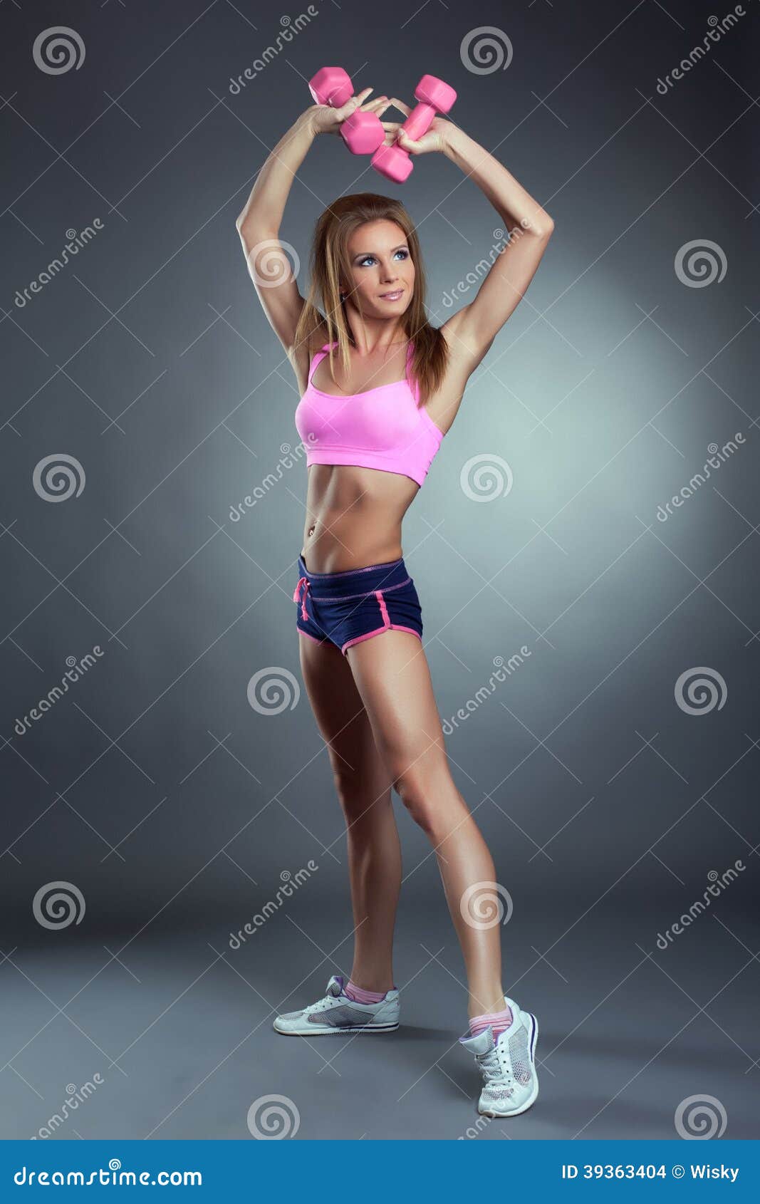 Skinny Muscle Woman