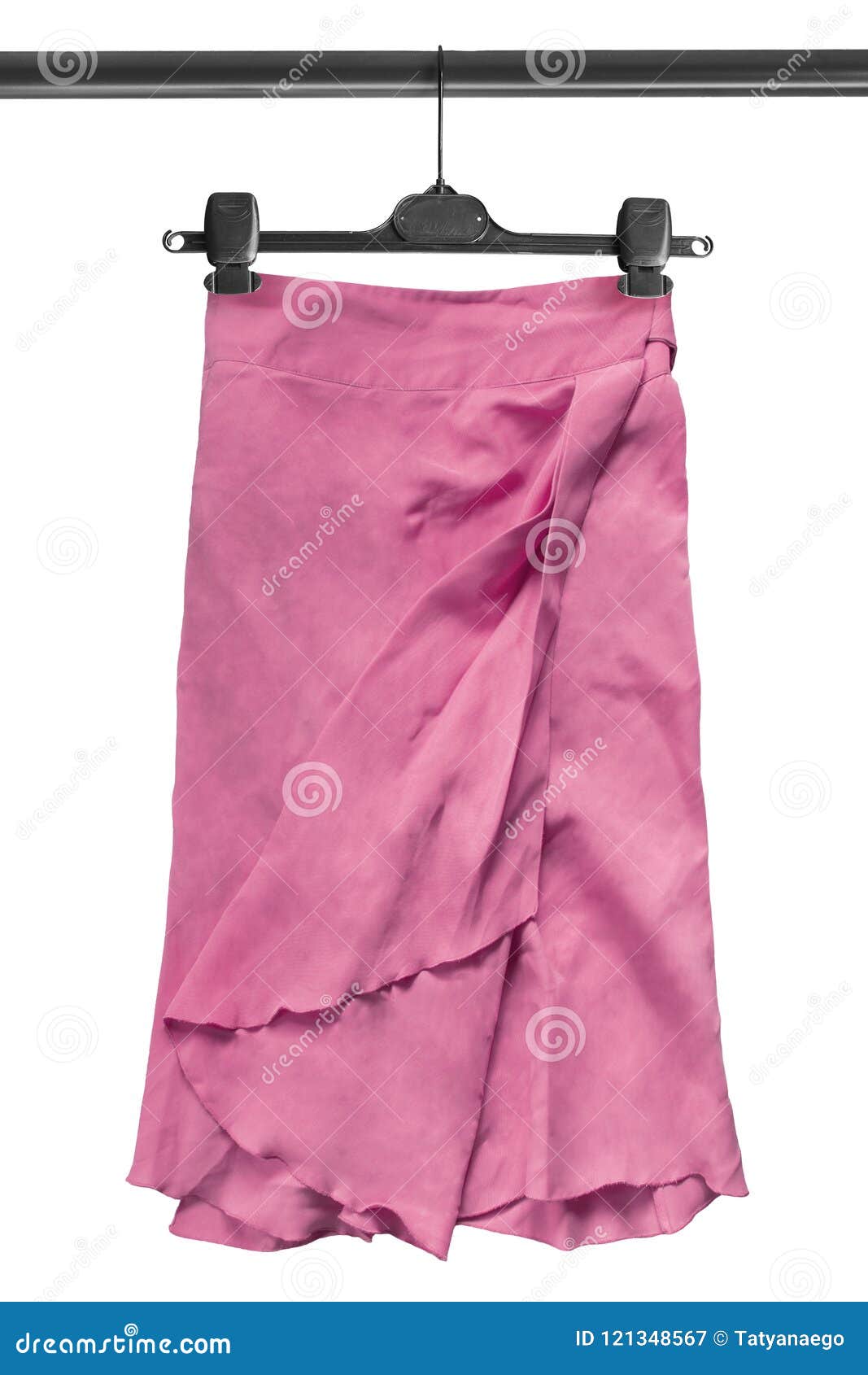 Skirt on clothes rack stock image. Image of lady, fashionable - 121348567