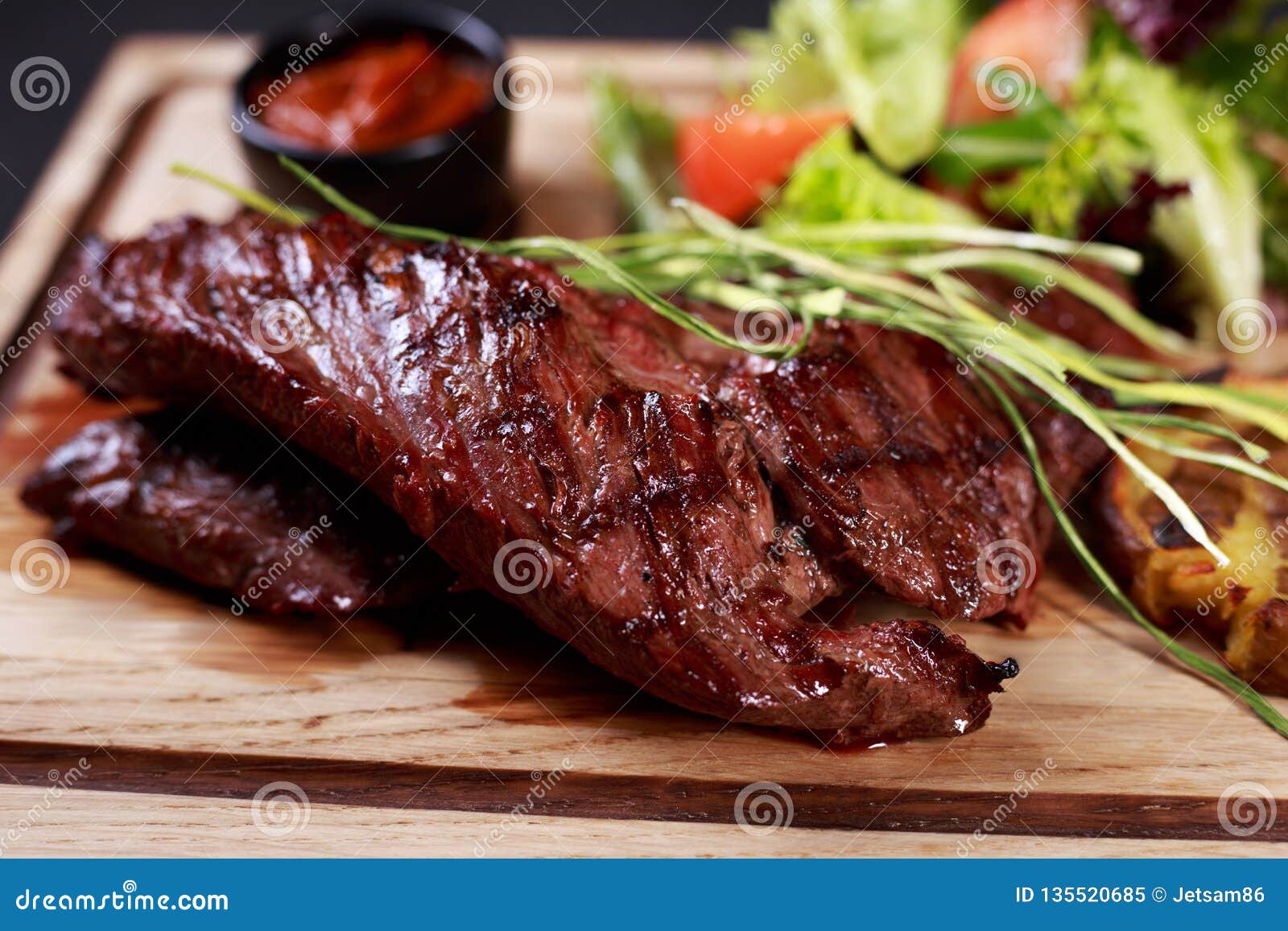 skirt steak, grill and barbeque restaurant menu