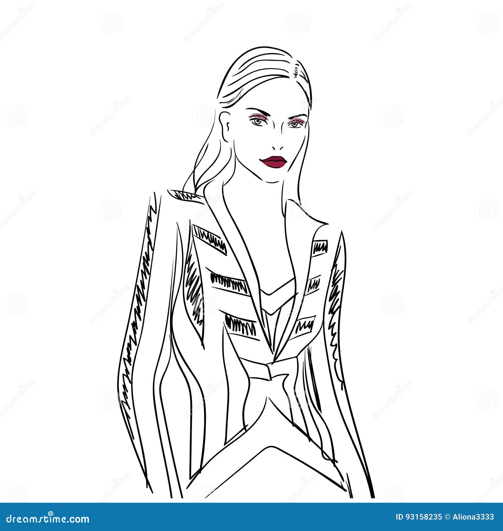 Outdoorjacke Zeichnung Illustration Schatten Einzelobjekt Textil Skizze Jacke Stock Vektor Art und mehr Bilder von ClipArt - iStock