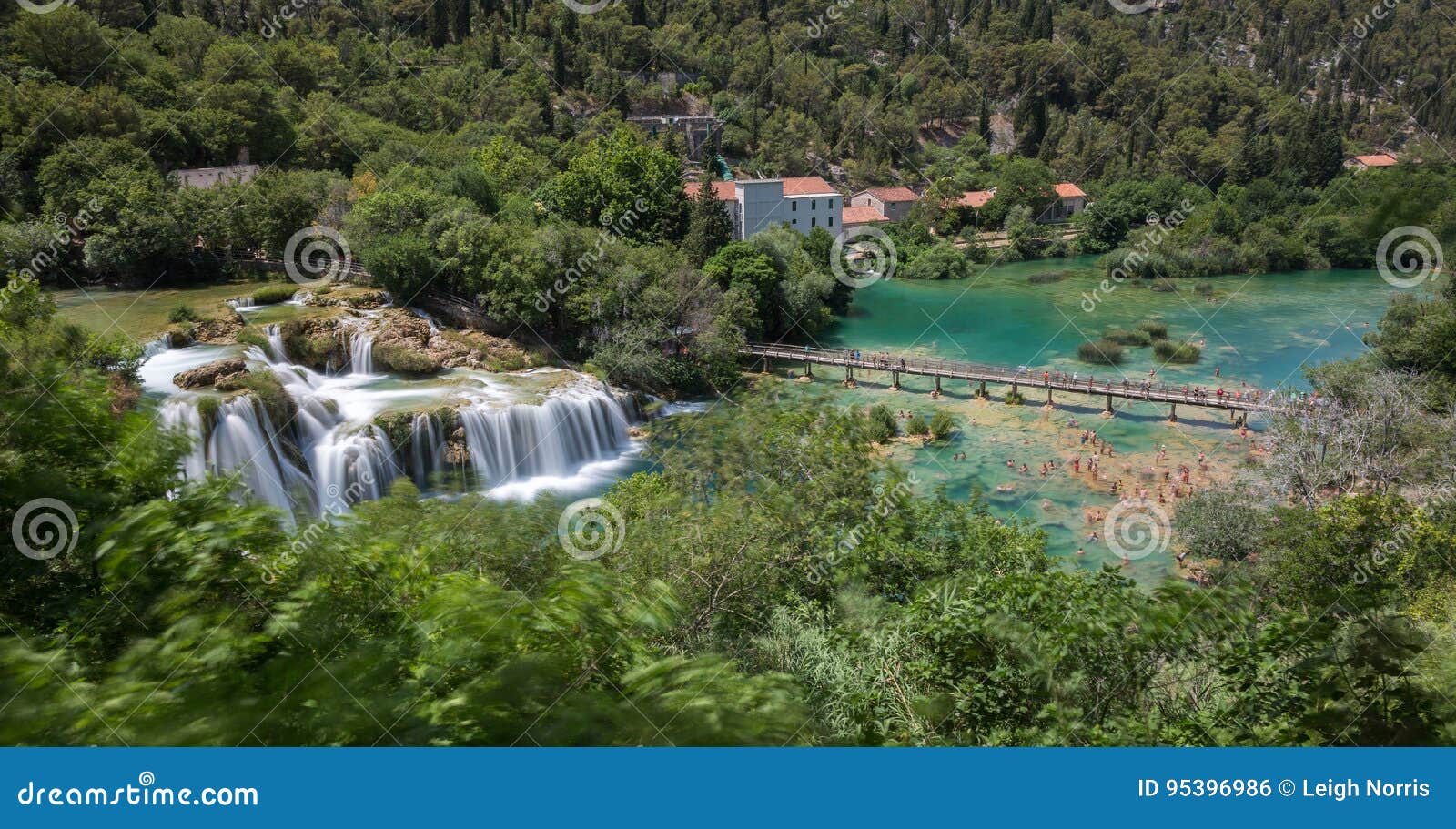 skradinski buk - krka waterfalls