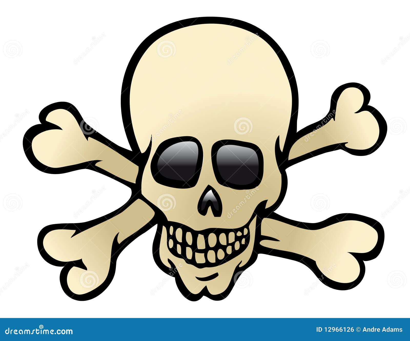 Skull & Crossbones Royalty Free Stock Image - Image: 12966126