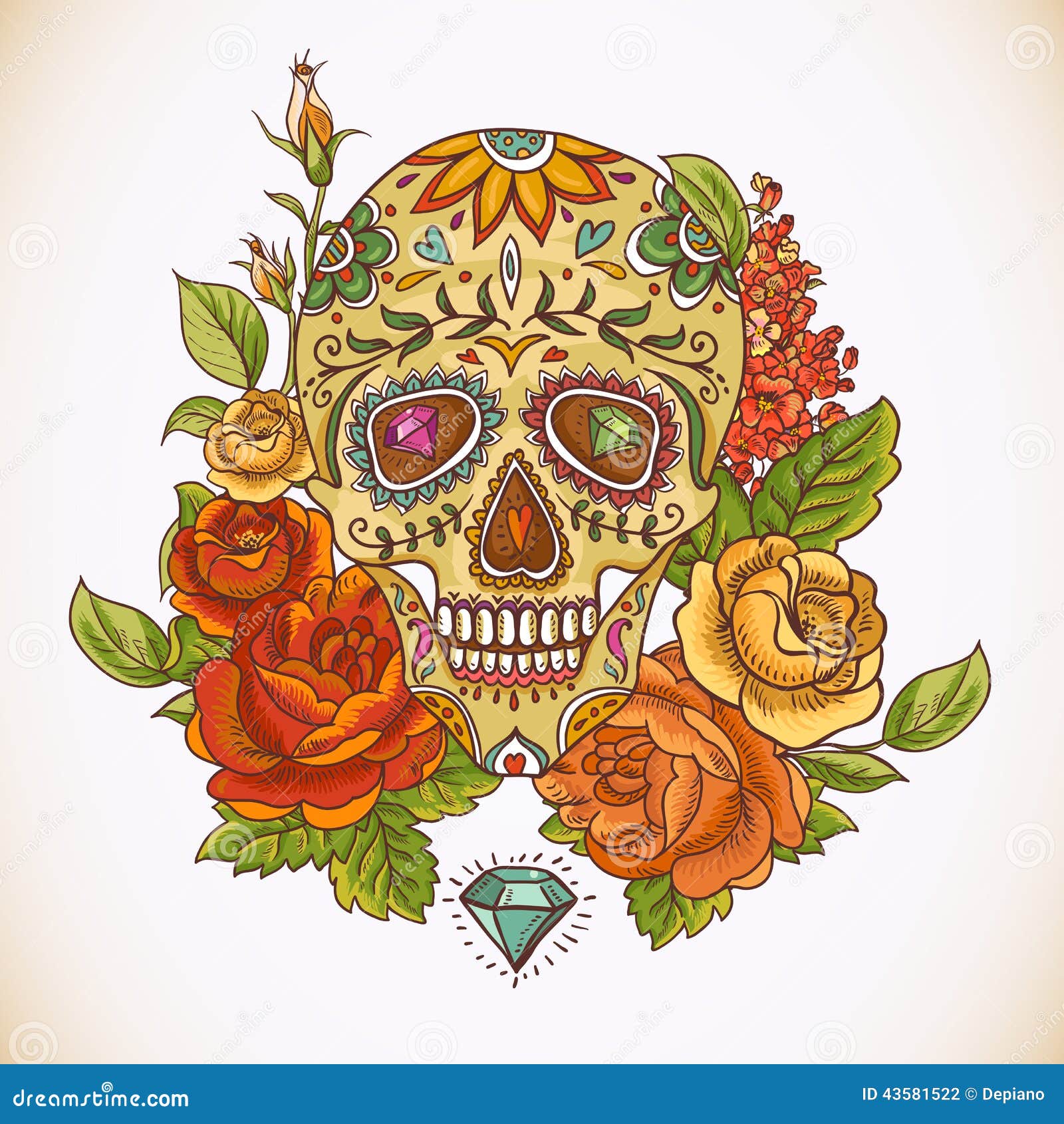 dia de los muertos flowers dia de los muertos flowers
