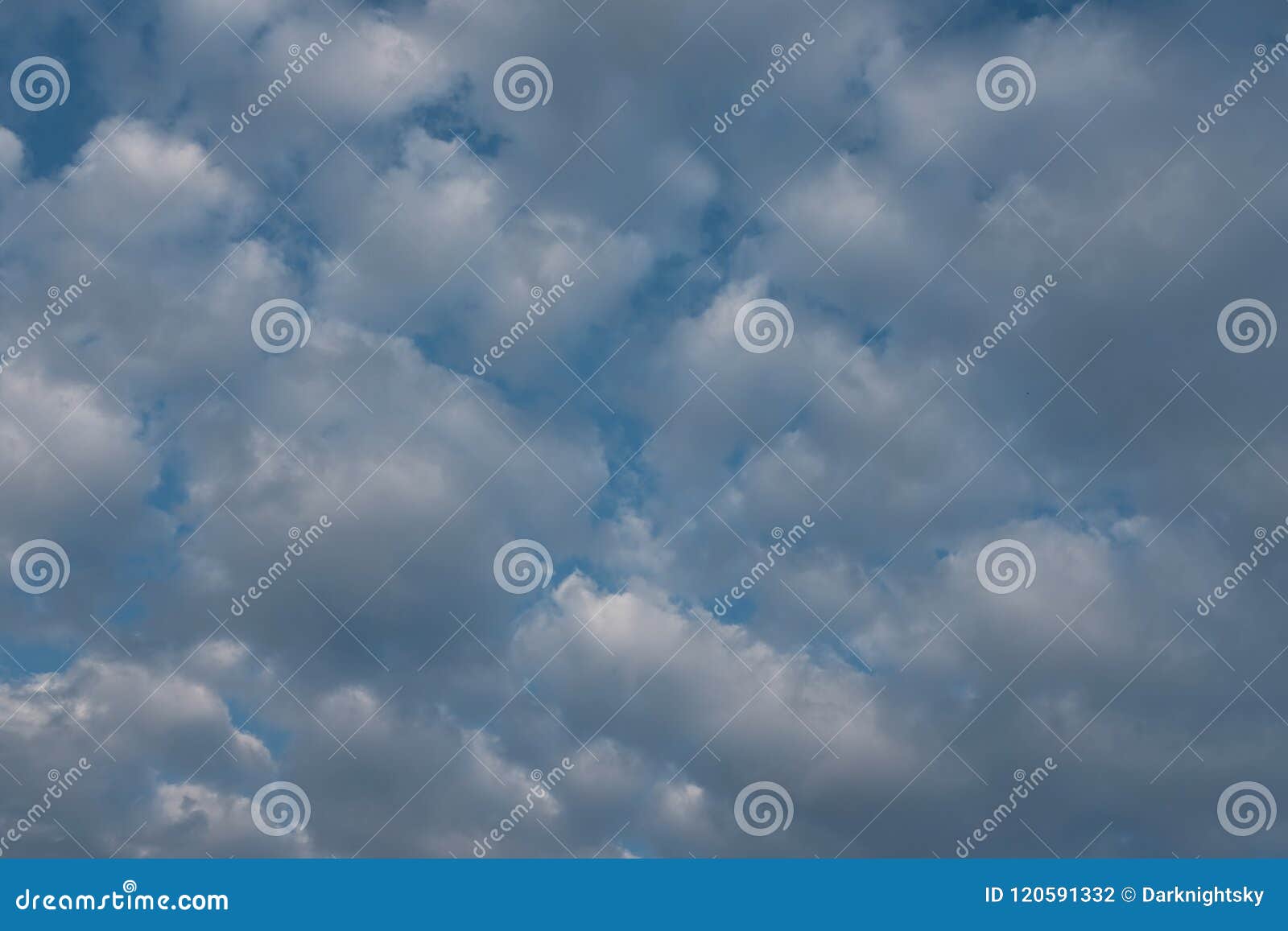 beautiful cloudy blue magenta sky