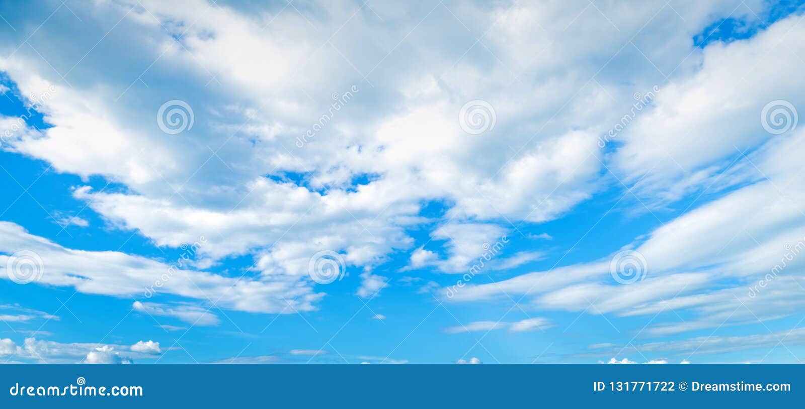 Sky Background with Big Clouds Stock Photo - Image of abstract,  environment: 131771722