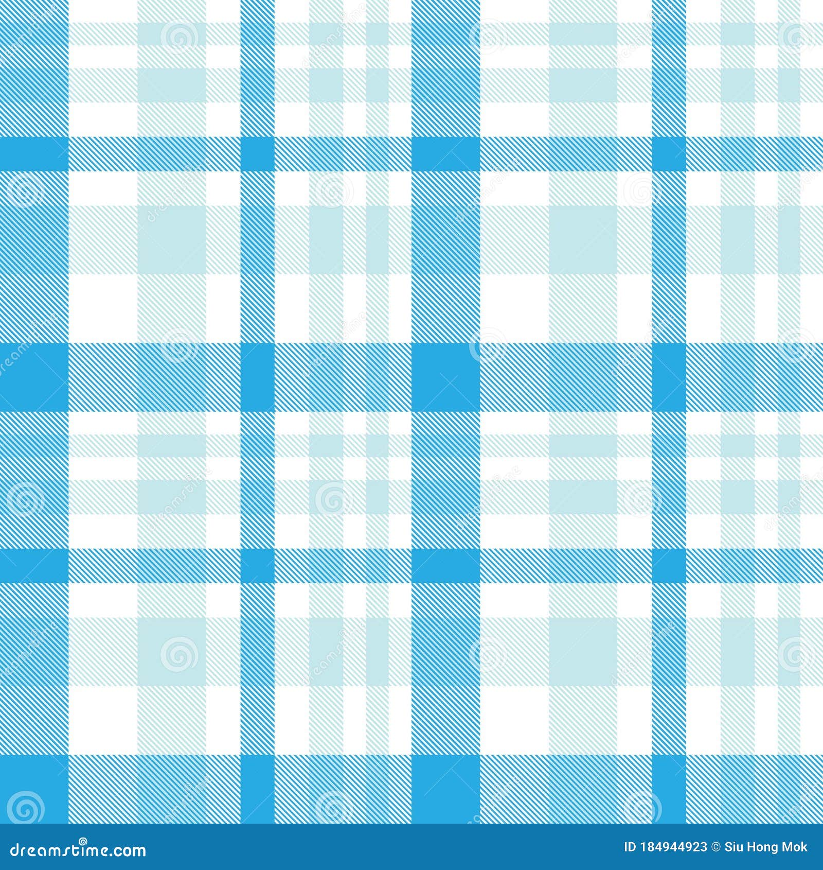 Sky Blue Tartan Checkered Pattern Stock Vector - Illustration of classic, easter: