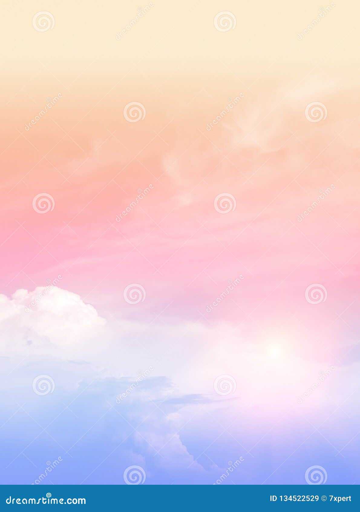 Sky and Clouds Vertical Photo Stock Image - Image of sunrise, vertical ...