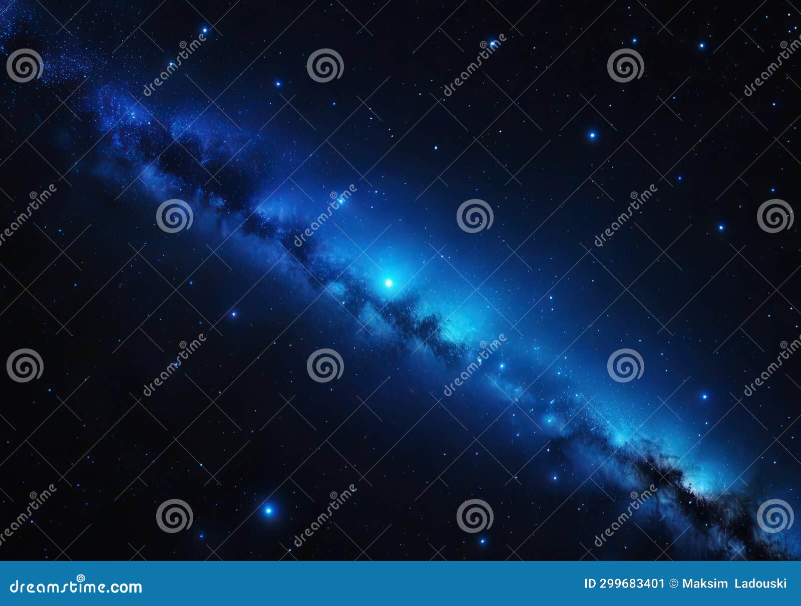 Sky Night Stars. Generative AI Stock Illustration Illustration of