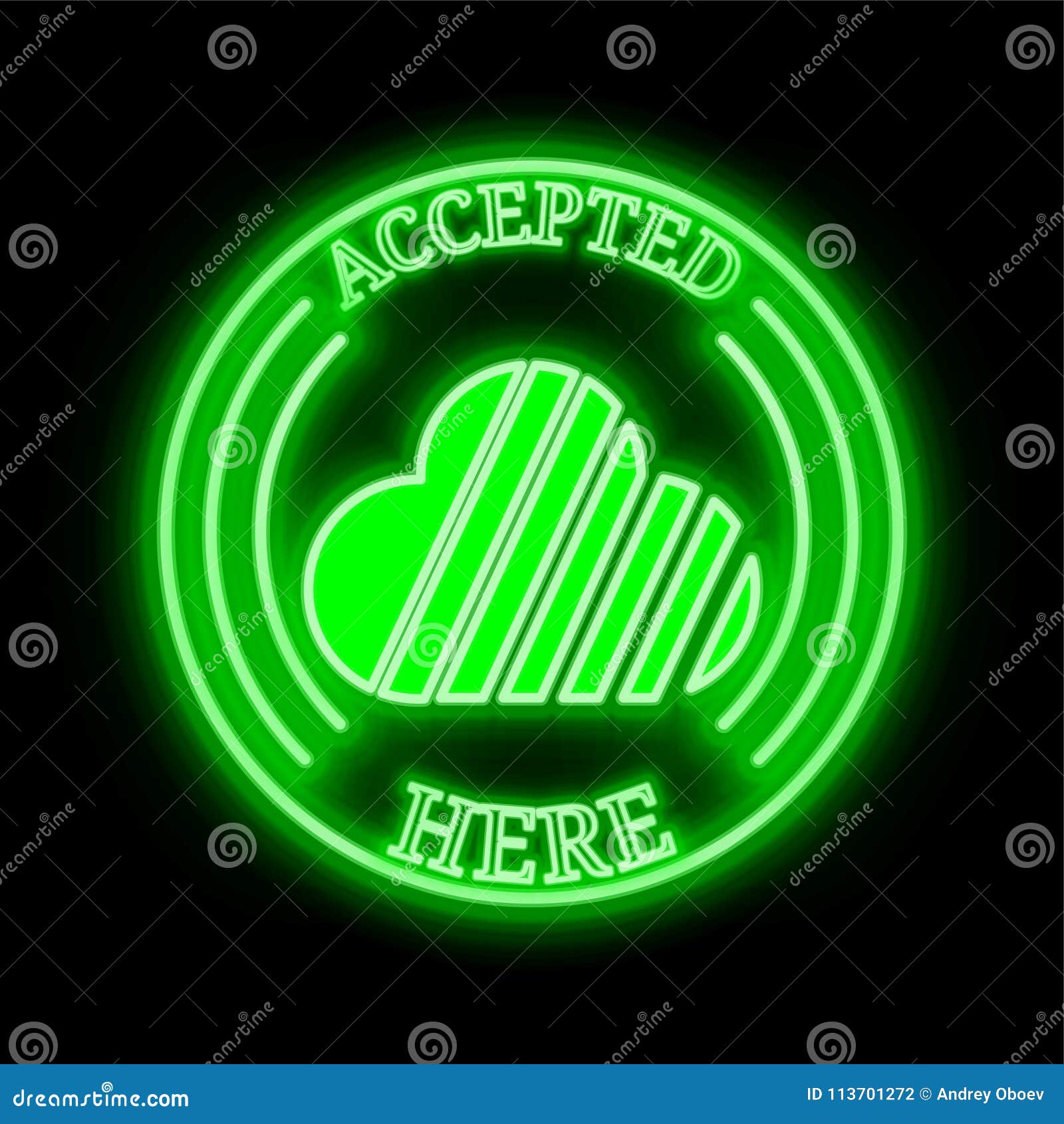 Skycoin (SKY) Accepted Here Sign Stock Illustration ...