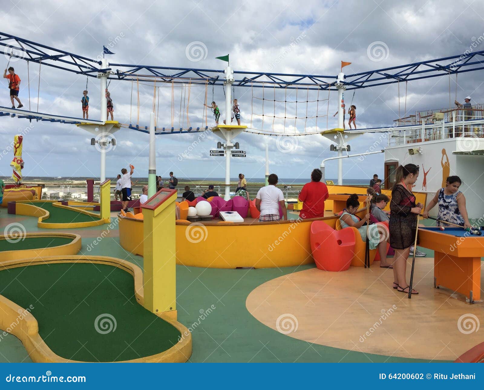 Carnival Breeze Ropes Course