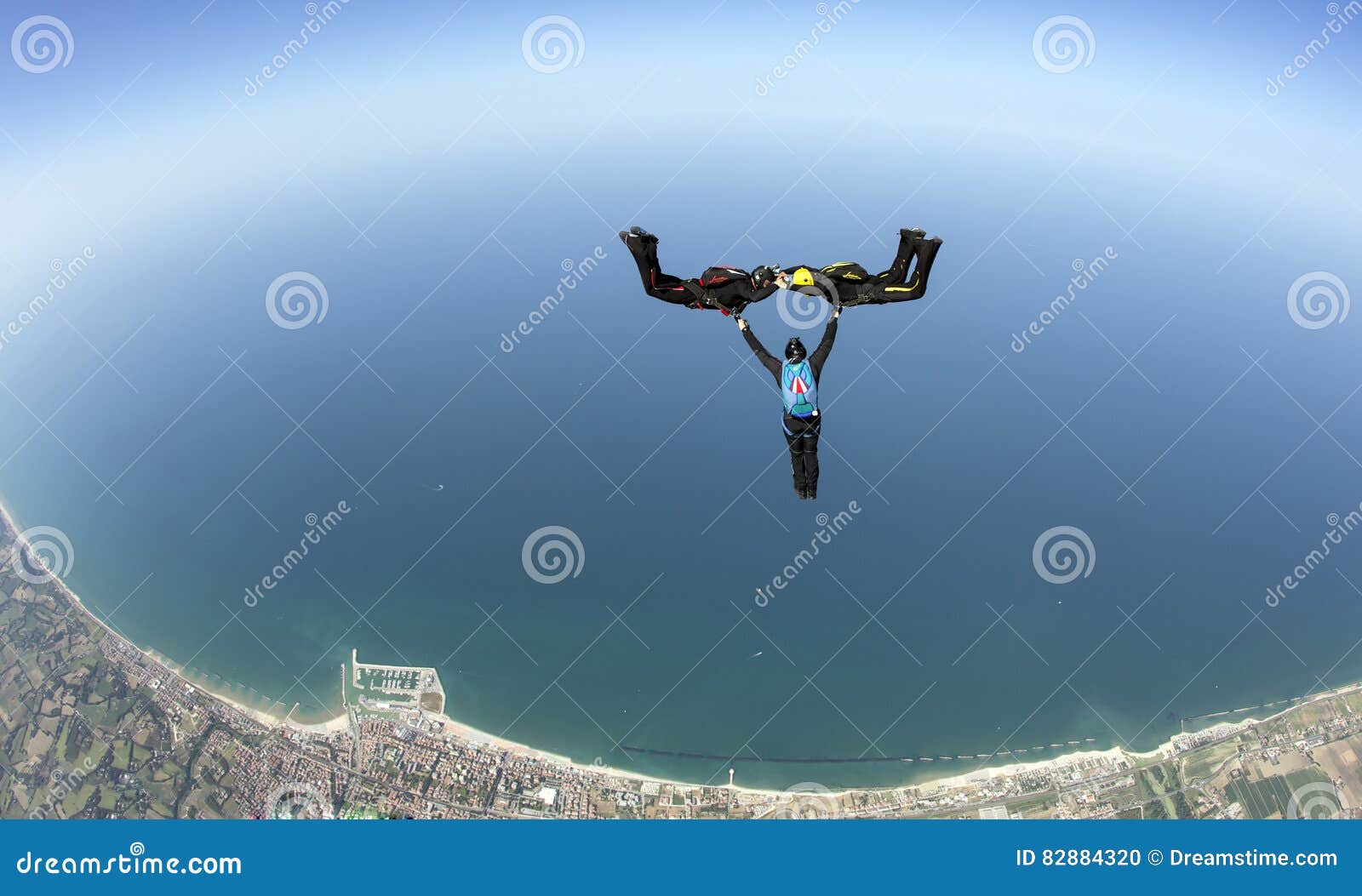 Skydiving 3d Formation Stock Photos Free & RoyaltyFree Stock Photos