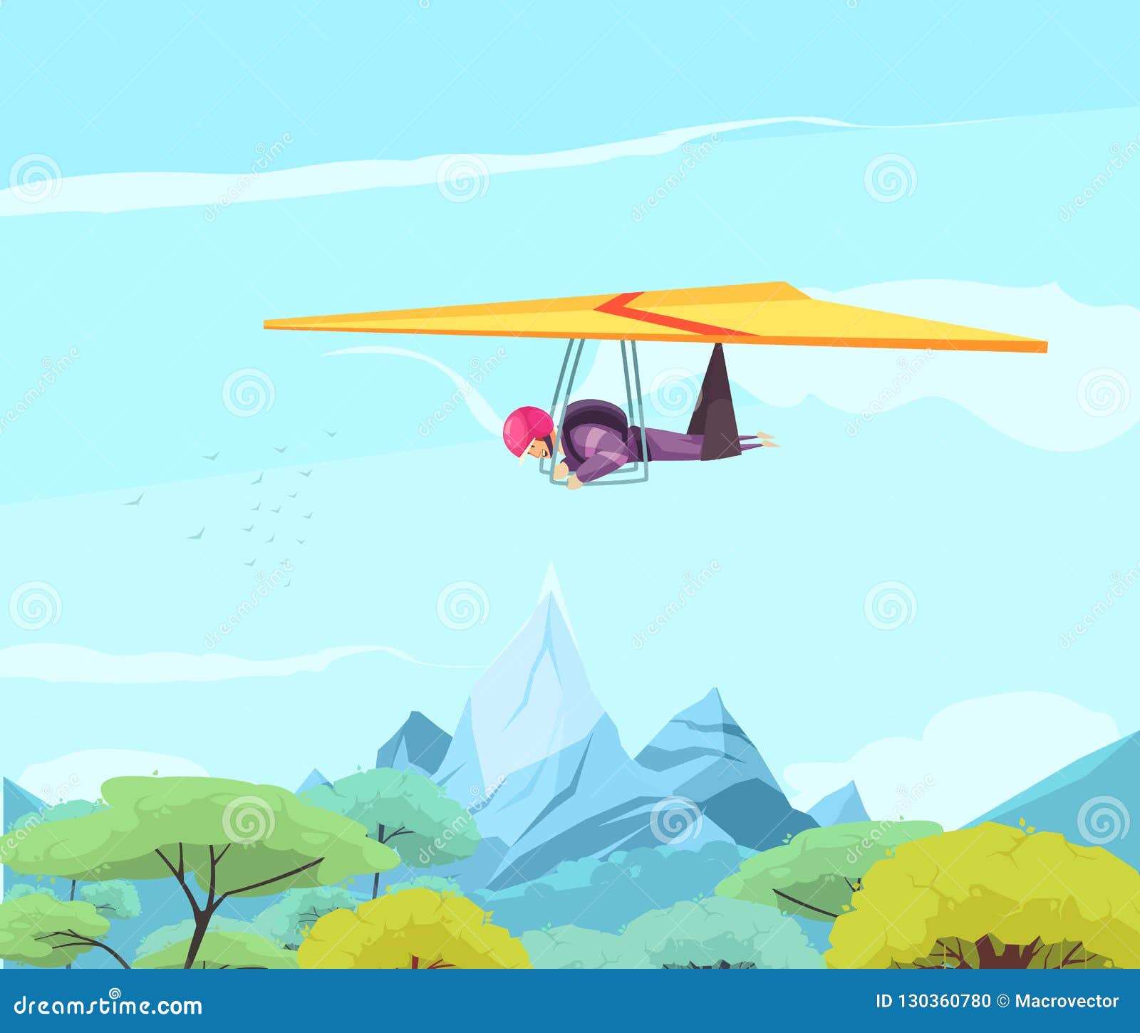 skydiving sport gliding poster