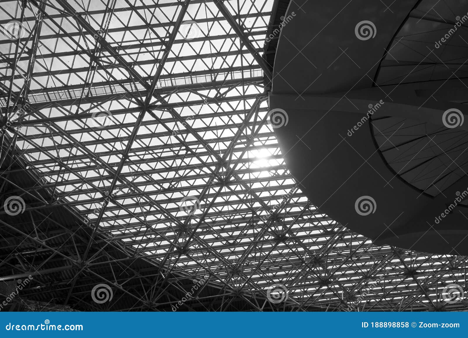 skylight window - huge industrial construct