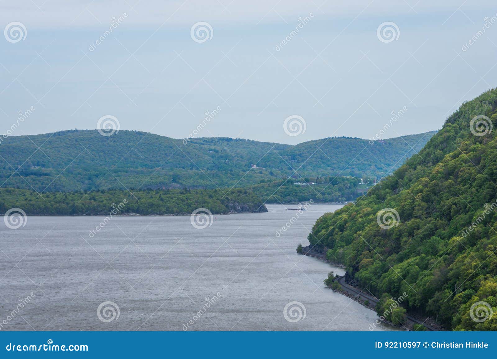 Skyline Of Bear Mountain State Park From Fort Montgomery In