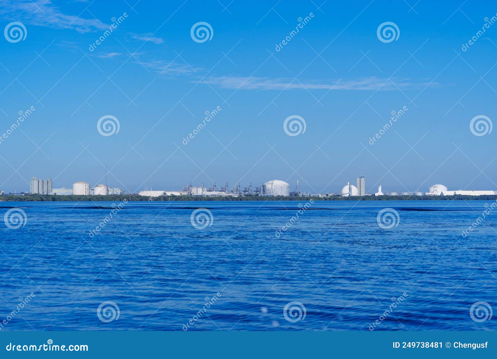 Skyline of city of Tampa stock image. Image of cityscape 249738481