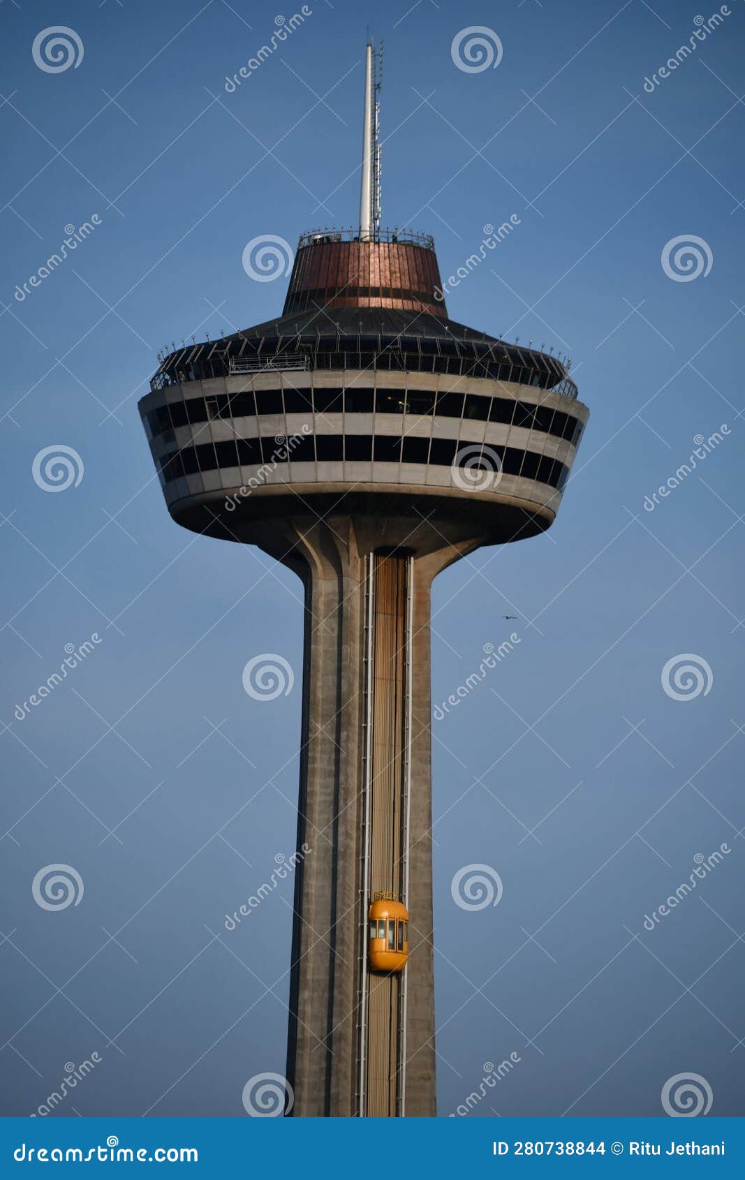Skylon Tower at Niagara Falls in Ontario, Canada Stock Photo Image of