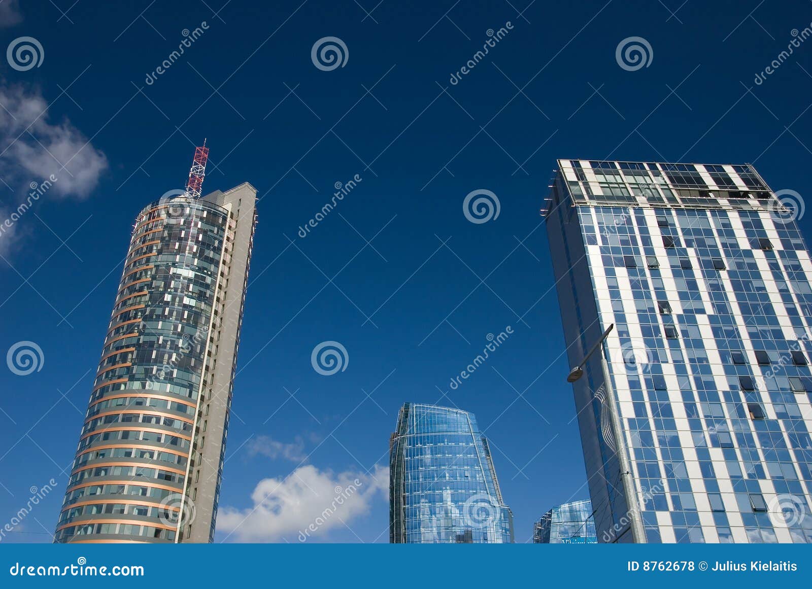 Skyscraper and blue sky stock photo. Image of architecture - 8762678 : The incredible picture capturing an beautiful scenery. Its tones are just vibrant and mix perfectly. Its arrangement is fantastic, with its particulars are also extremely sharp.