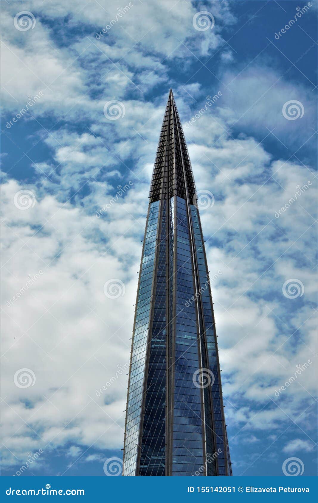 skyscraper lahta in saint-peterburg