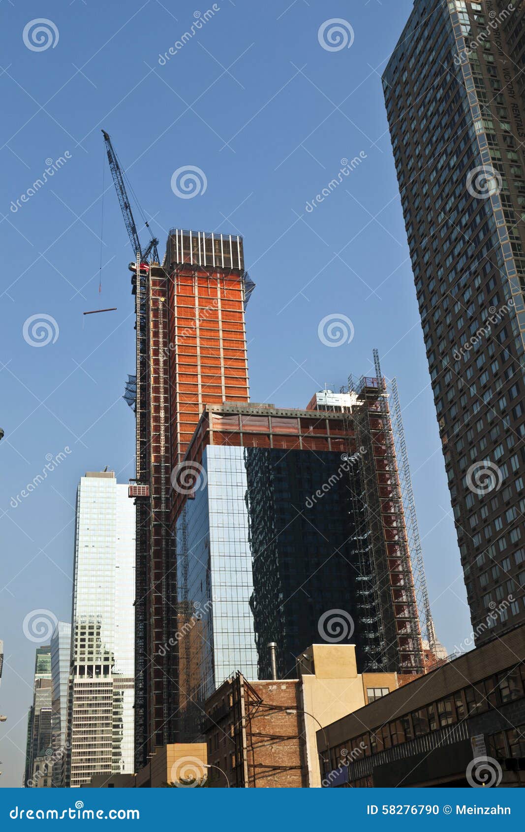 Skyscraper Under Construction Stock Photo Image of minimalism