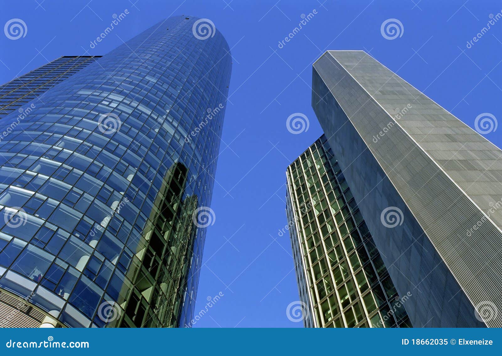 skyscrapers in frankfurt