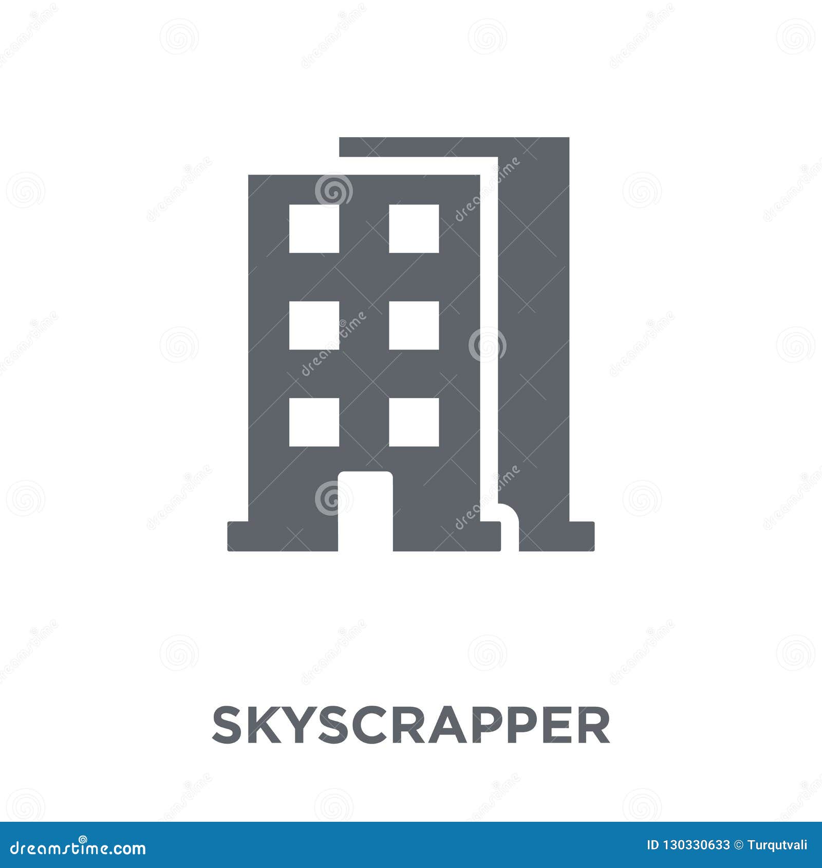 skyscrapper icon from collection.