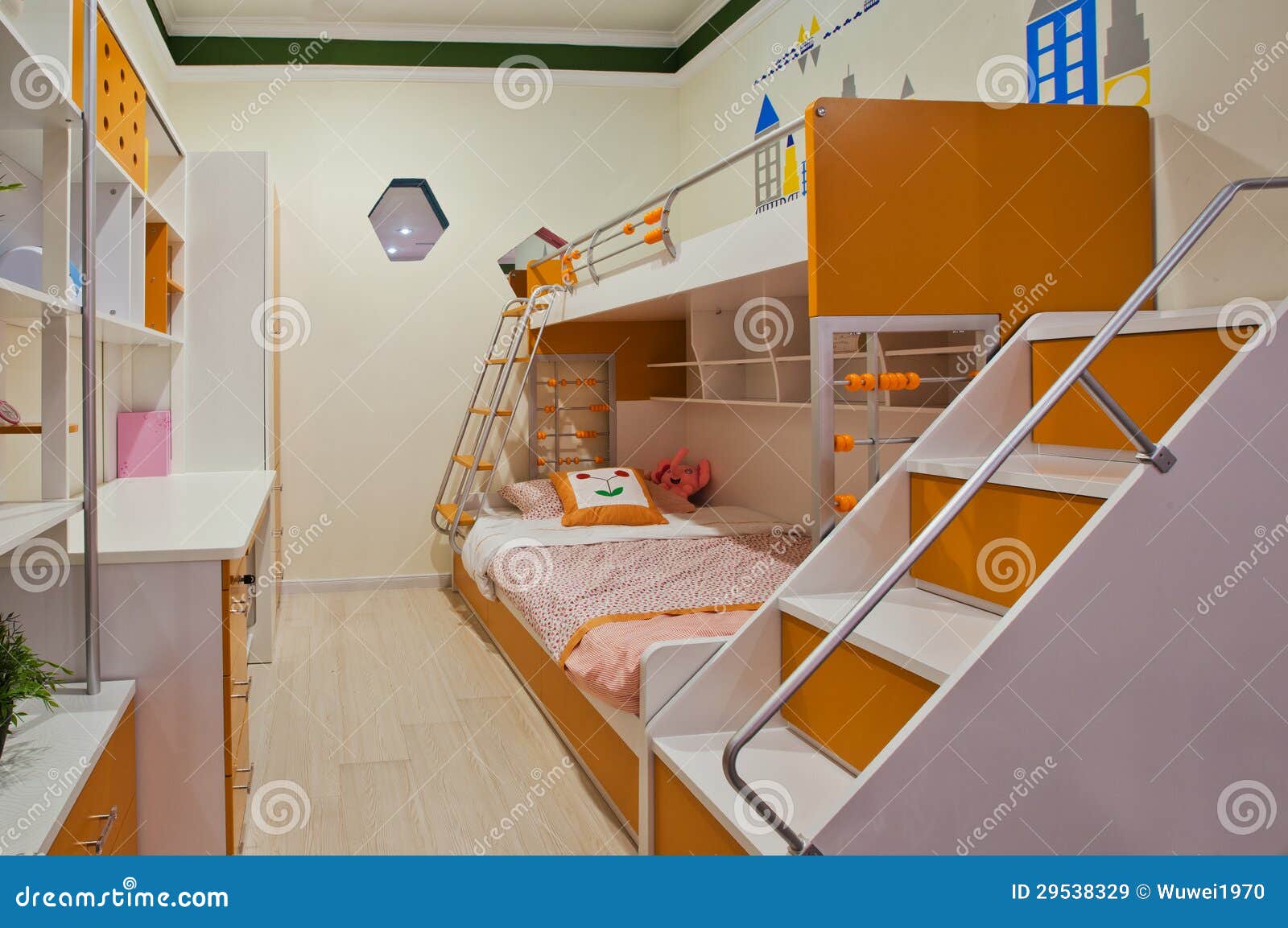 Slaapkamer 04 van kinderen stock afbeelding. Afbeelding bestaande ... Slaapkamer 04 van kinderen stock afbeelding. Afbeelding bestaande ...