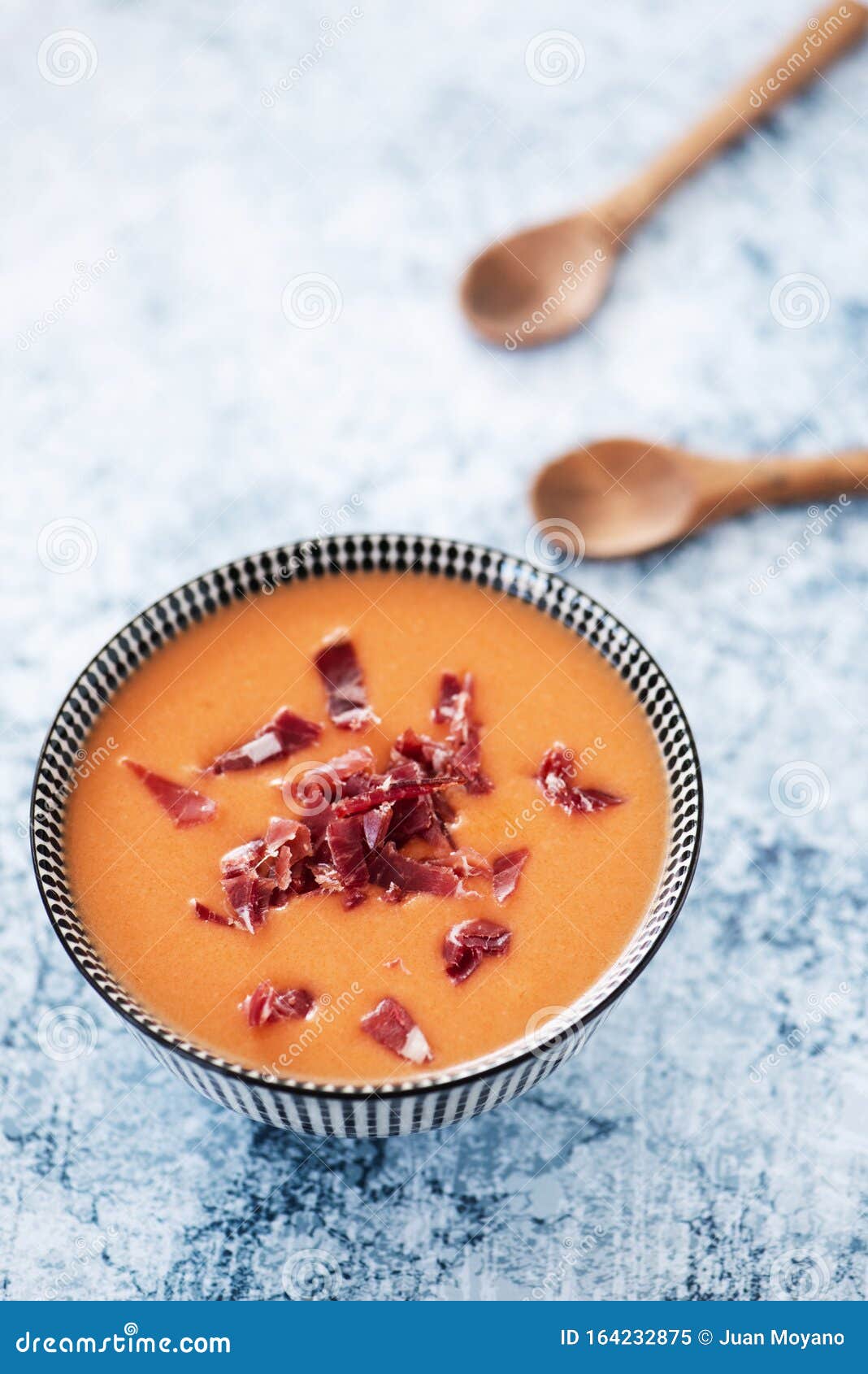 slamorejo or porra, a spanish cold tomato soup