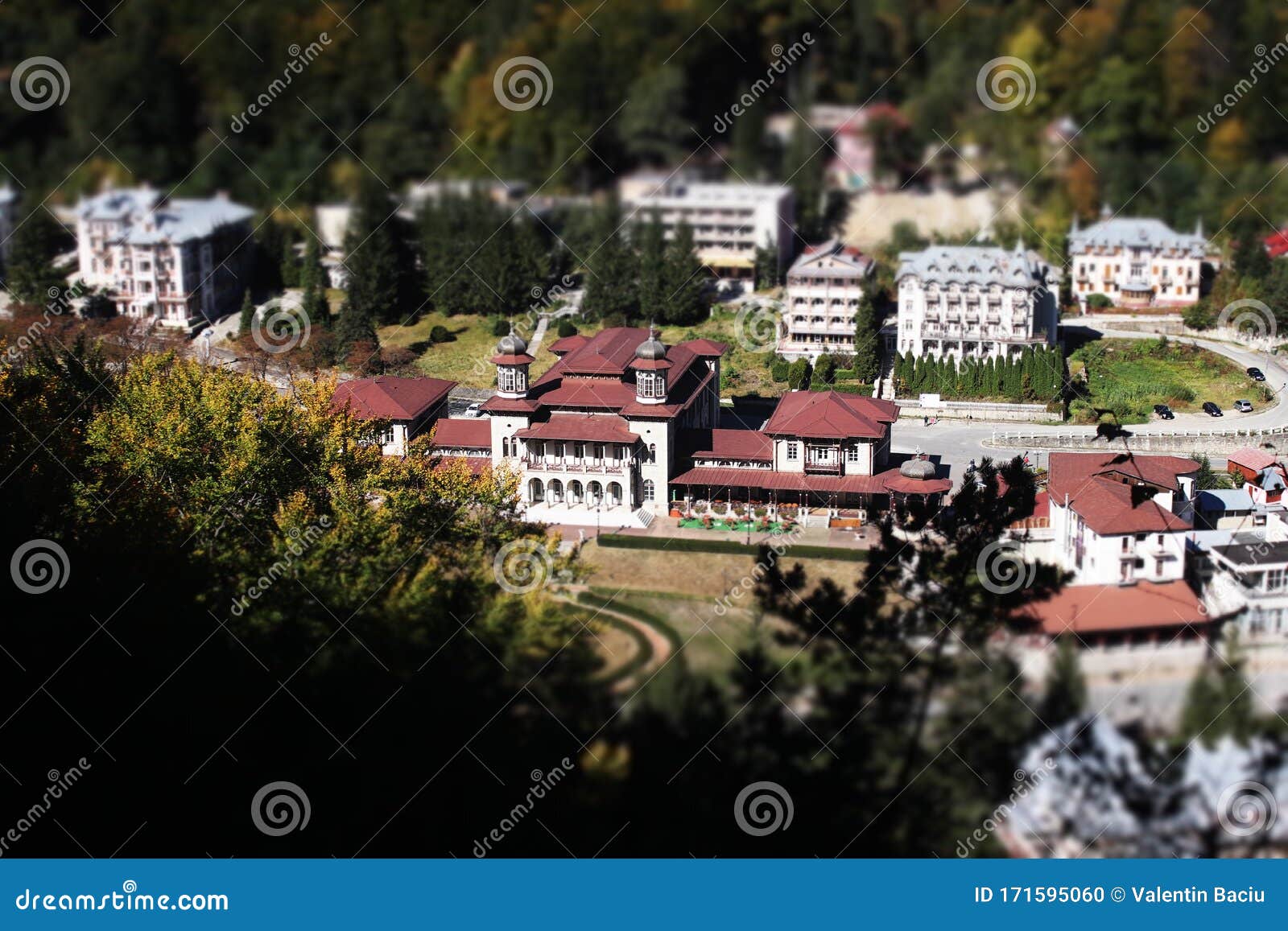 slanic moldova small town in the heart of the nature bacau romania