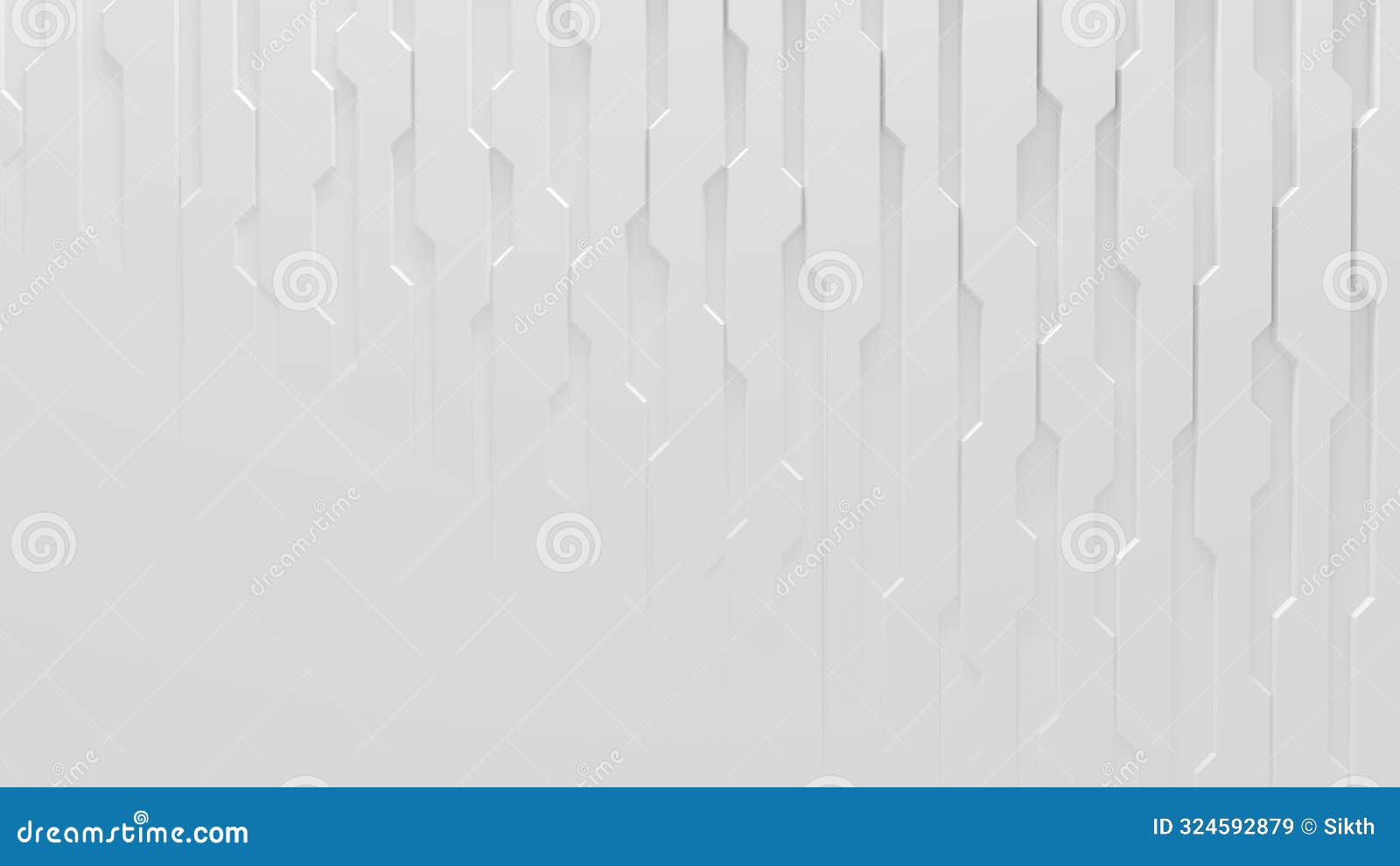 white techno style background with copy space (3d 