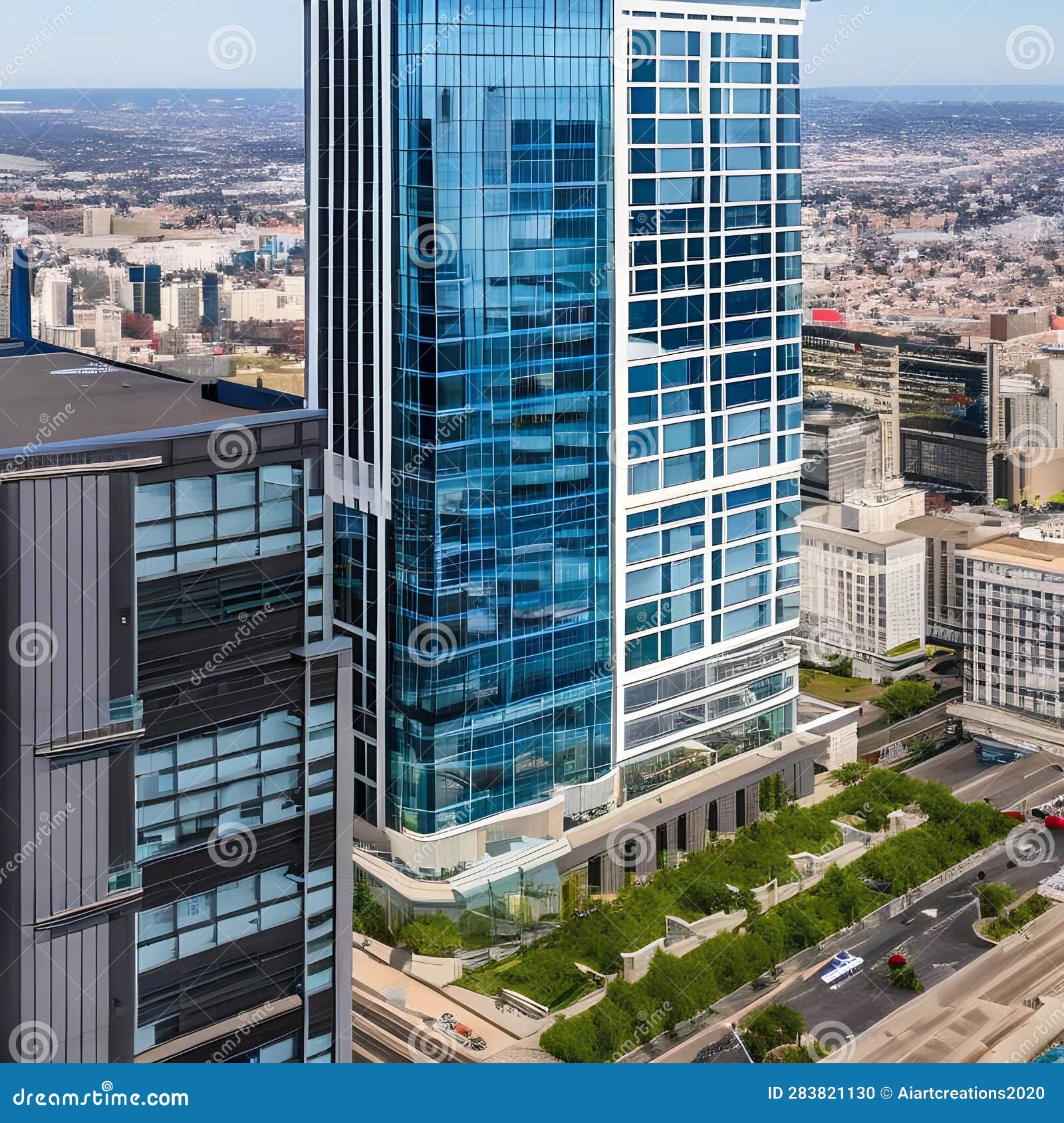 175 a Sleek and Modern Office Tower with Innovative Workspace Designs