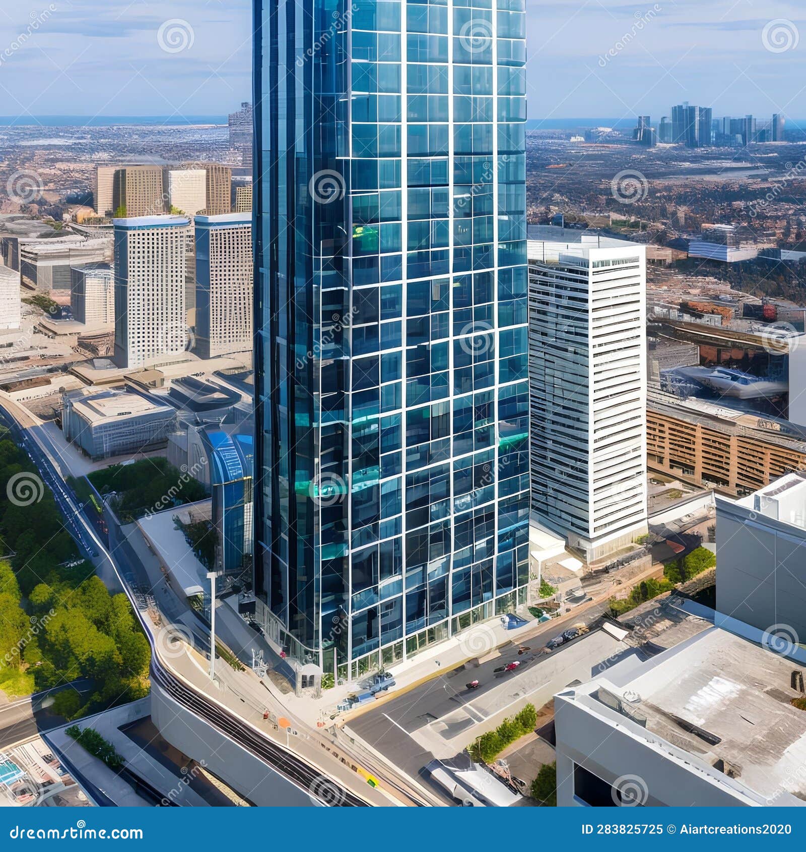 214 a Sleek and Modern Office Tower with Innovative Workspace Designs