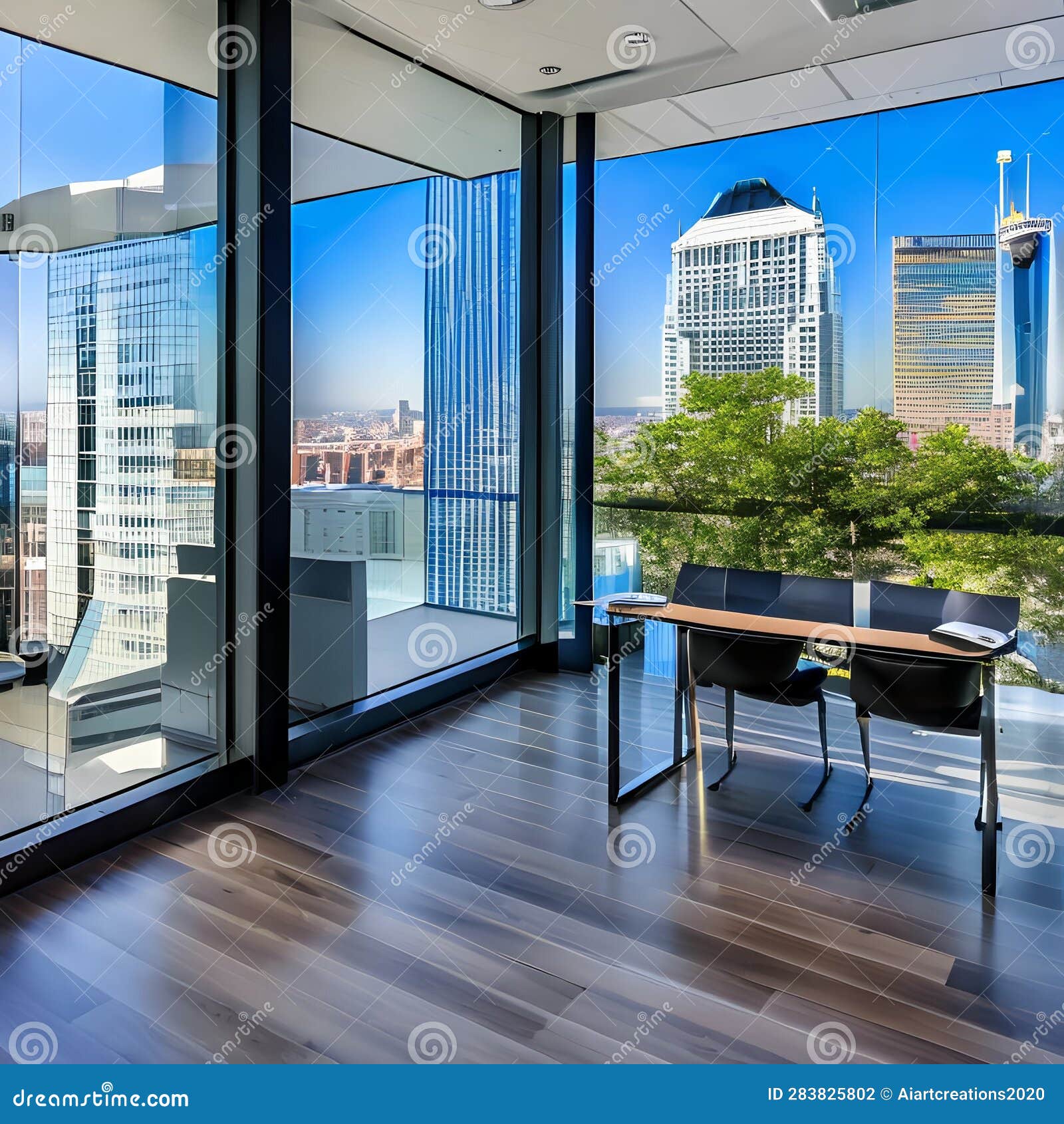 214 a Sleek and Modern Office Tower with Innovative Workspace Designs