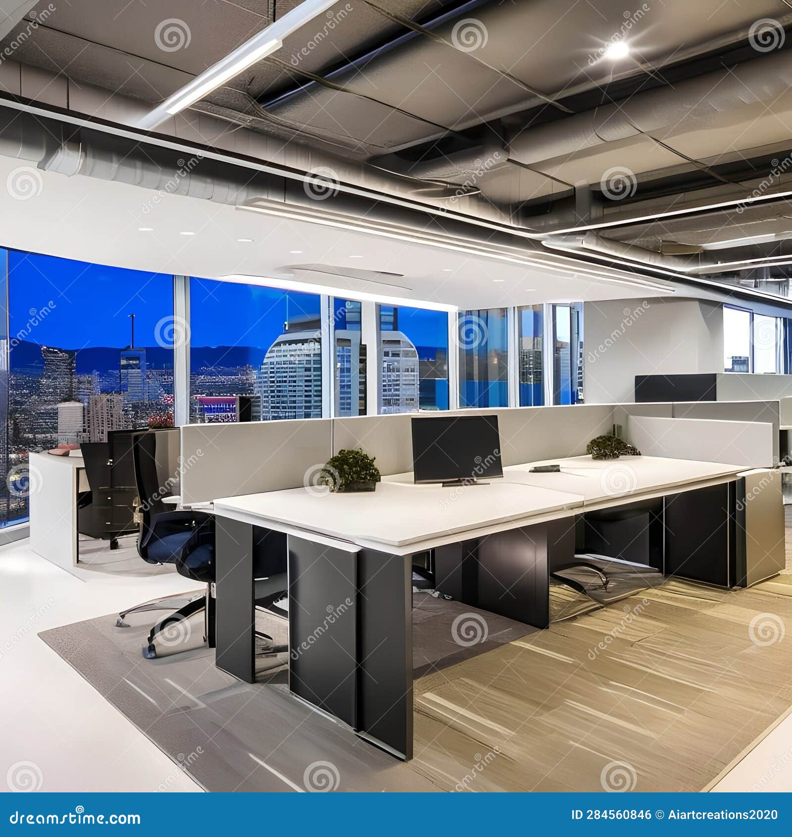 292 a Sleek and Modern Office Tower with Innovative Workspace Designs