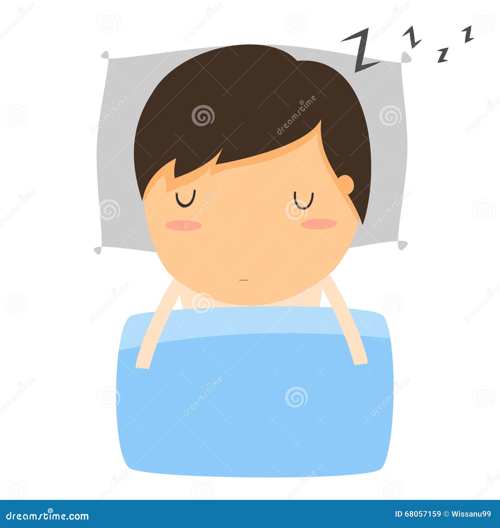 Sleep, Kids sleeping. stock vector. Illustration of background - 68057159