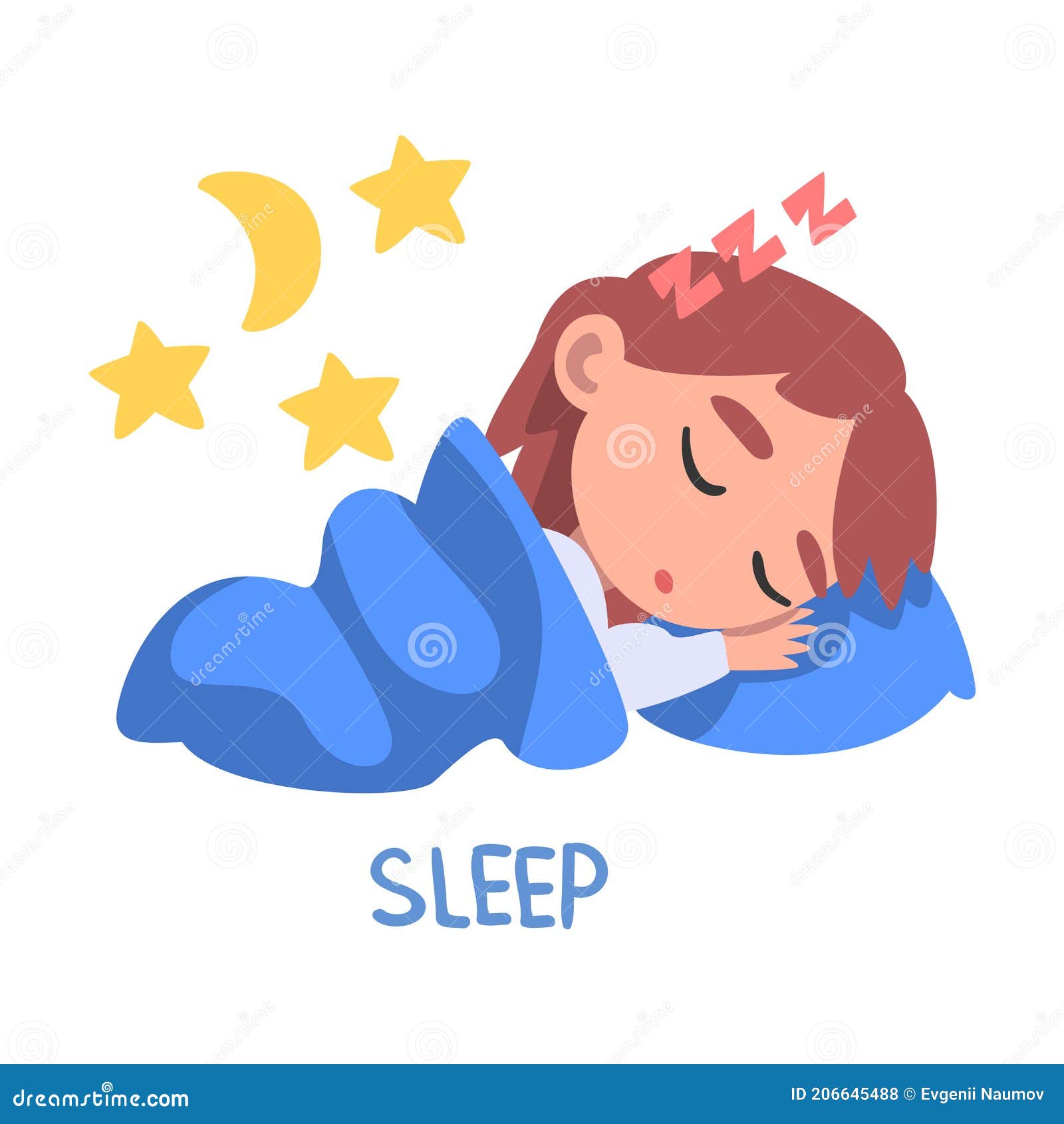 Sleep Word, the Verb Expressing the Action, Children Education Concept, Cute Sleeping Girl Cartoon Style Vector Stock Illustration - Illustration of childhood, character: 206645488 Sleep Word, the Verb Expressing the Action, Children Education Concept, Cute Sleeping Girl Cartoon Style Vector Stock Illustration - Illustration of childhood, character: 206645488