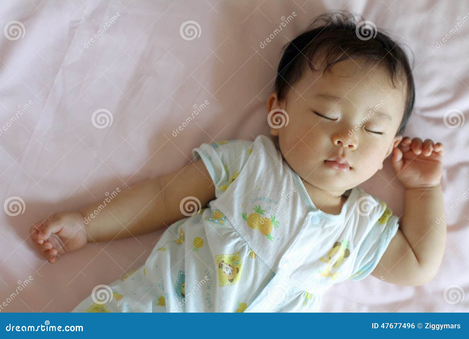 Sleeping baby boy stock photo. Image of space, child - 47677496