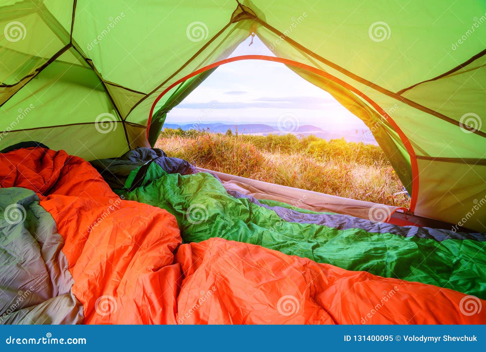 https://thumbs.dreamstime.com/z/sleeping-bag-inside-tent-looking-out-view-back-door-sleeping-bags-inside-tent-looking-out-view-131400095.jpg