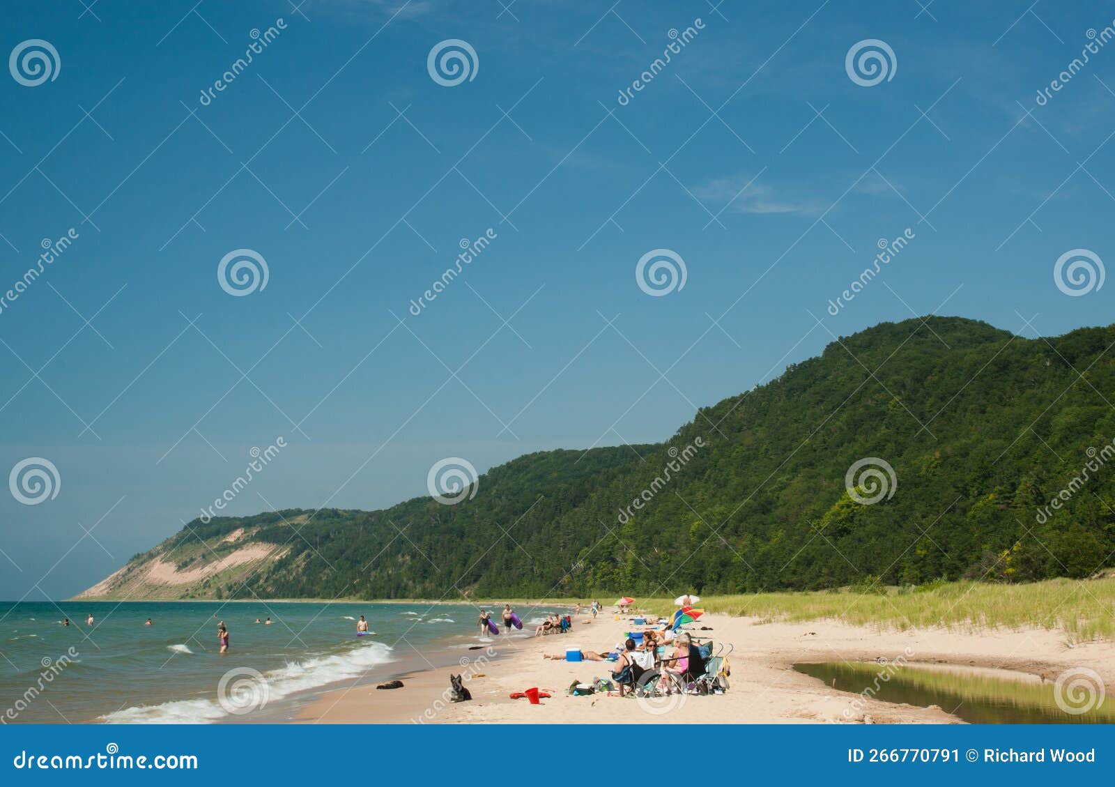 Sleeping Bear Dunes National Lakeshore, Michigan Editorial Photo