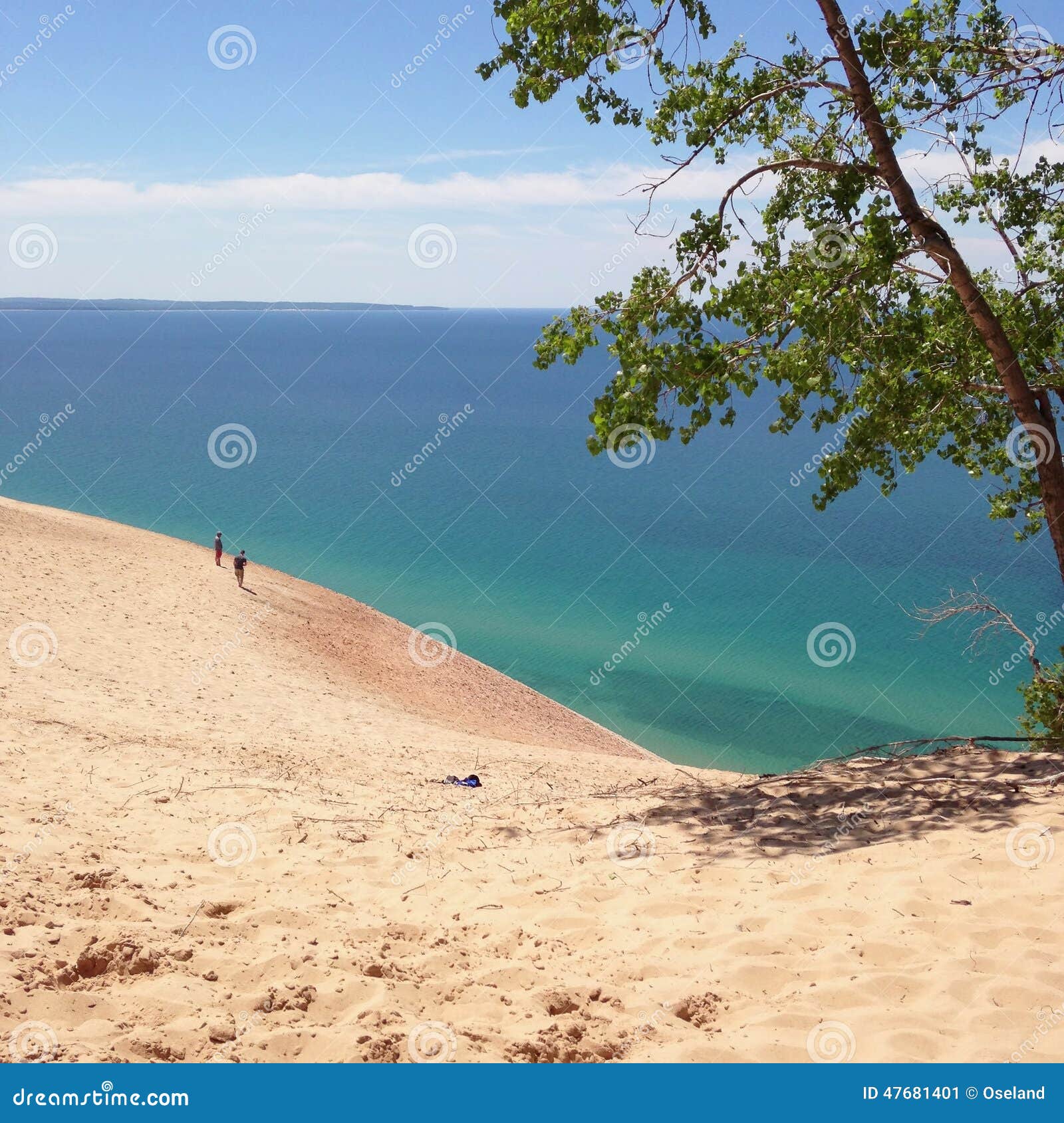 sleeping bear dunes national lakeshore, michigan.