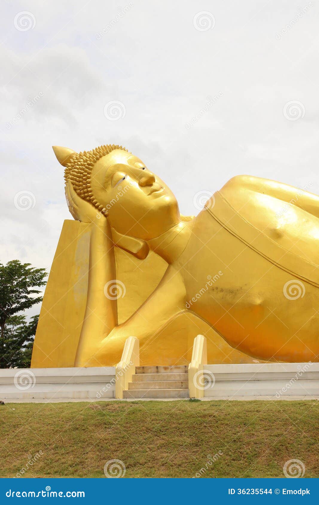 Sleeping buddha image stock photo. Image of buddha, sleep - 36235544