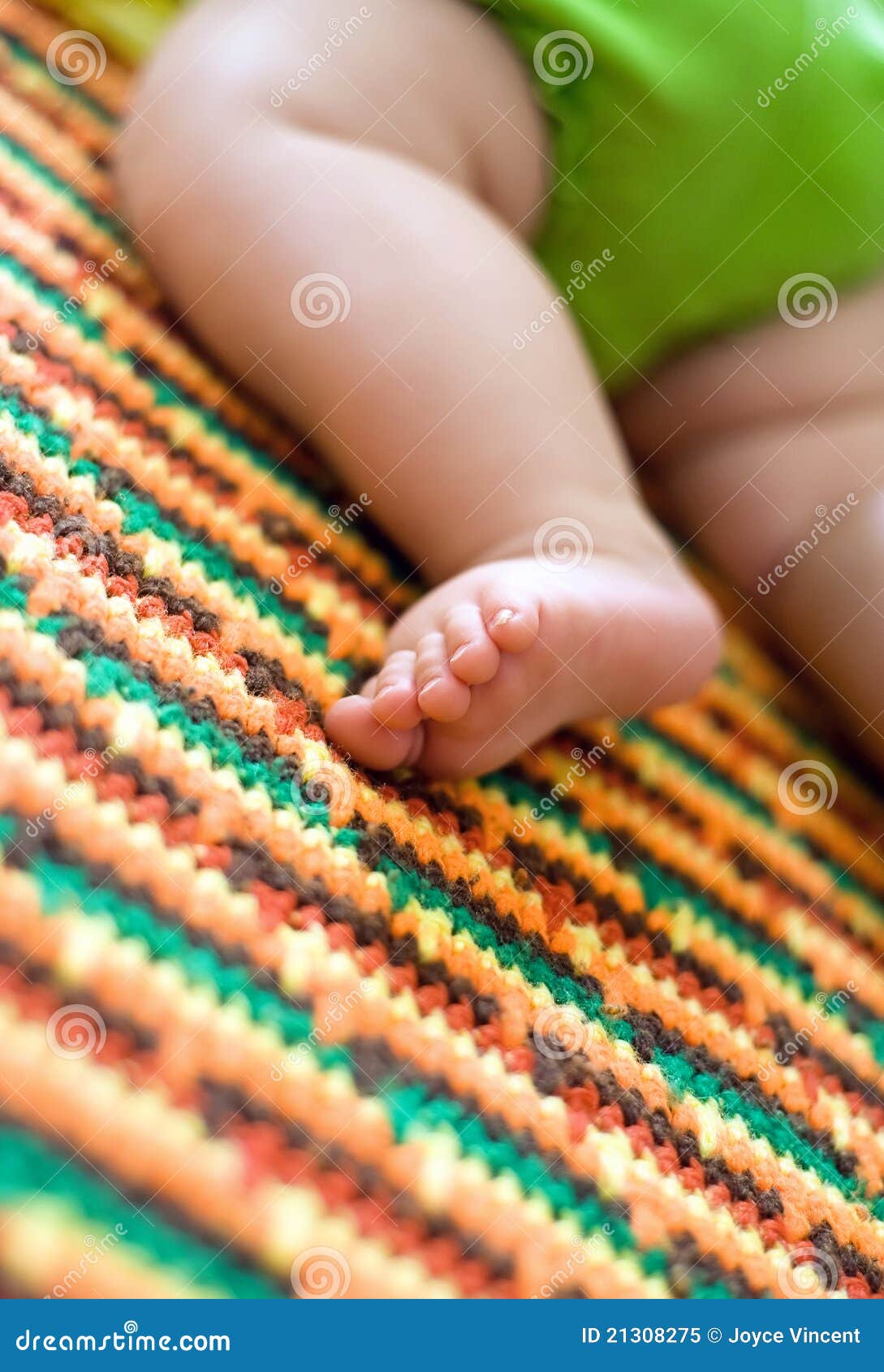 Sleeping or crawling baby stock image. Image of sweet 21308275